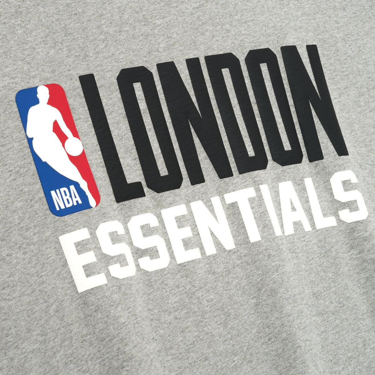 Fear of God Essentials London 90s Fit Tee Concrete Heather - Im Your Wardrobe