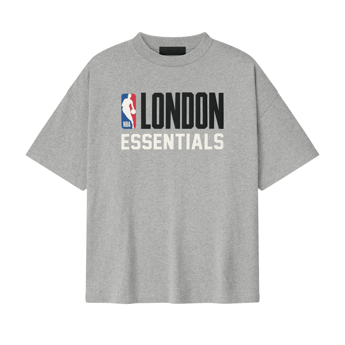 Fear of God Essentials London 90s Fit Tee Concrete Heather - Im Your Wardrobe
