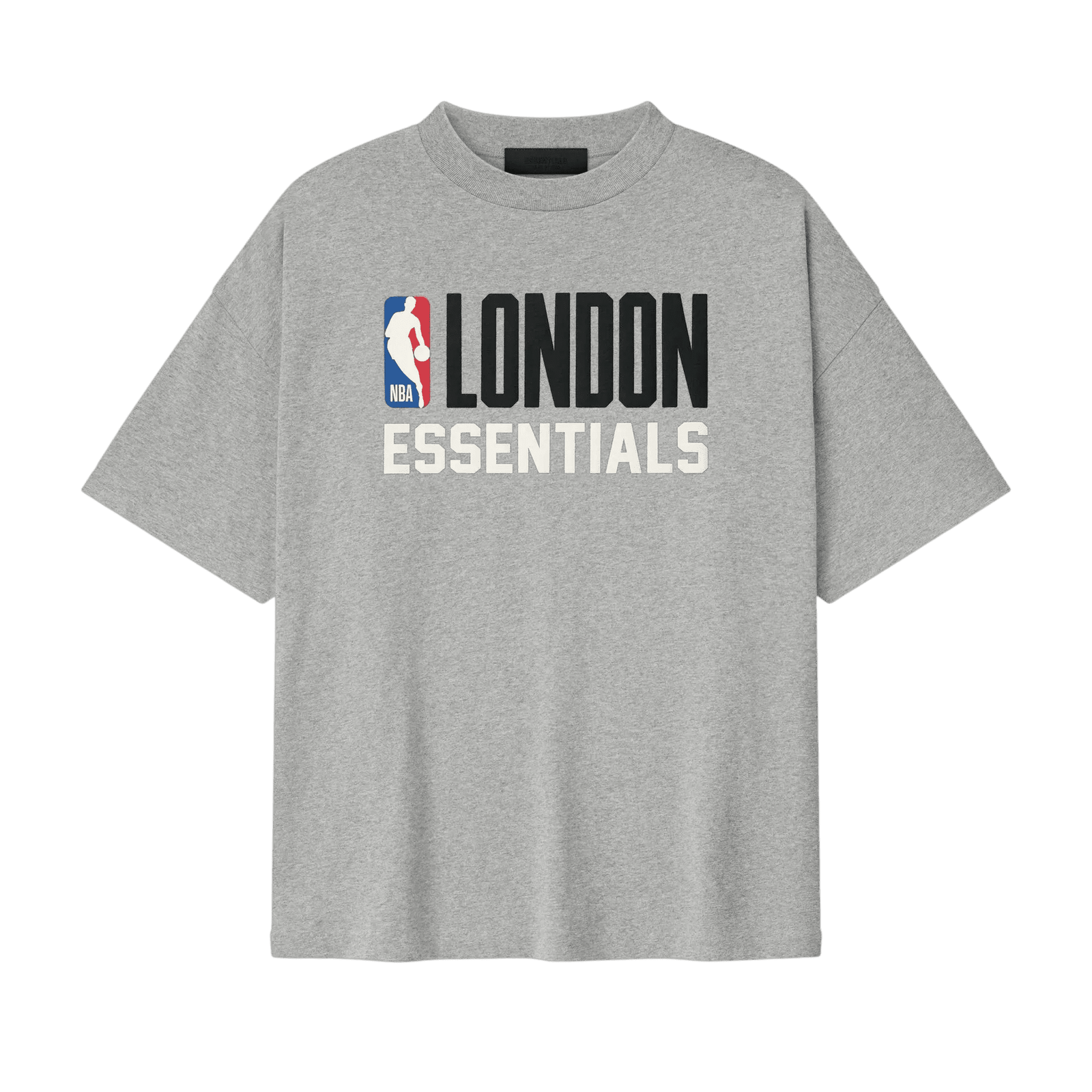 Fear of God Essentials London 90s Fit Tee Concrete Heather - Im Your Wardrobe