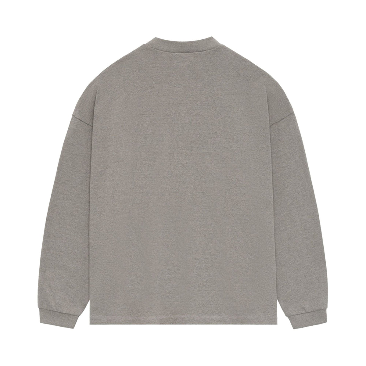 Fear of God Essentials Long-Sleeve Tee Heather Grey (SS24) - Im Your Wardrobe
