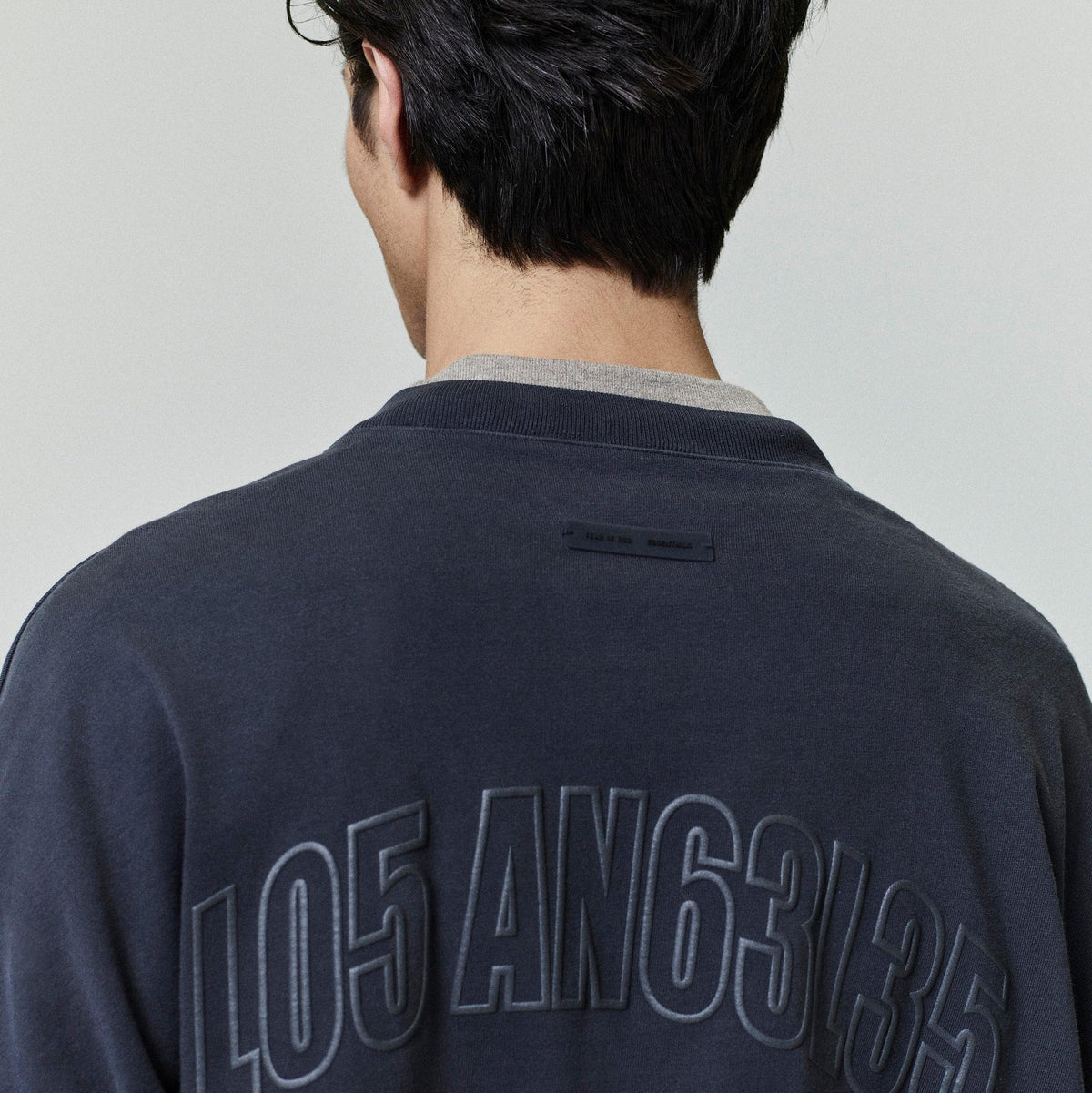 Fear of God Essentials Los Angeles 90s Tee Vintage Black - Im Your Wardrobe