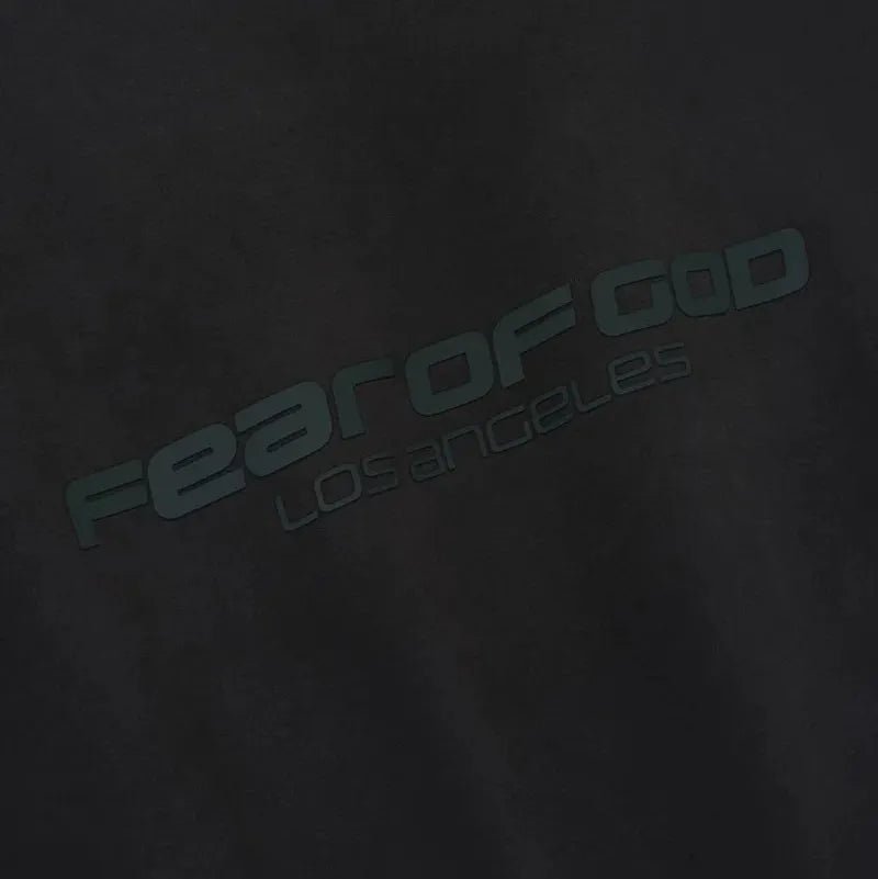 Fear of God Essentials Los Angeles Heavy Fleece Cropped Sweatshirt Vintage Black - Im Your Wardrobe