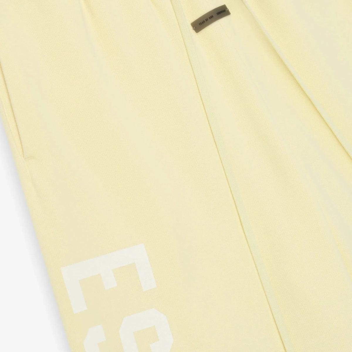 Fear of God Essentials Lounge Fleece Sweatpant Garden Yellow - Im Your Wardrobe