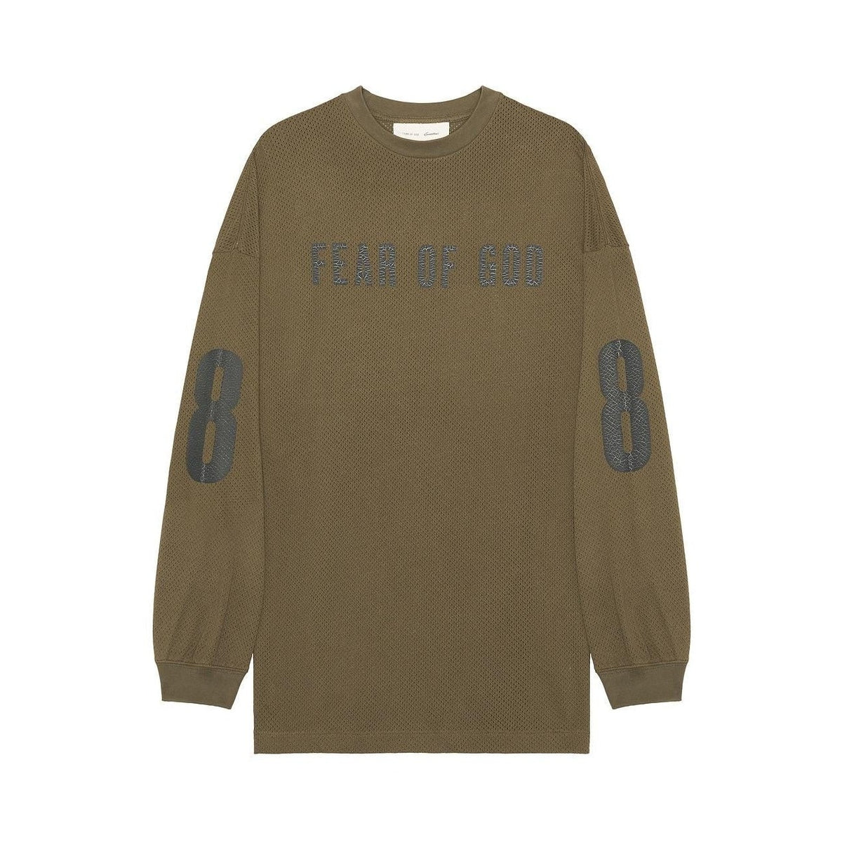 Fear of God Essentials Merch Long Sleeve Tee Moss - Im Your Wardrobe