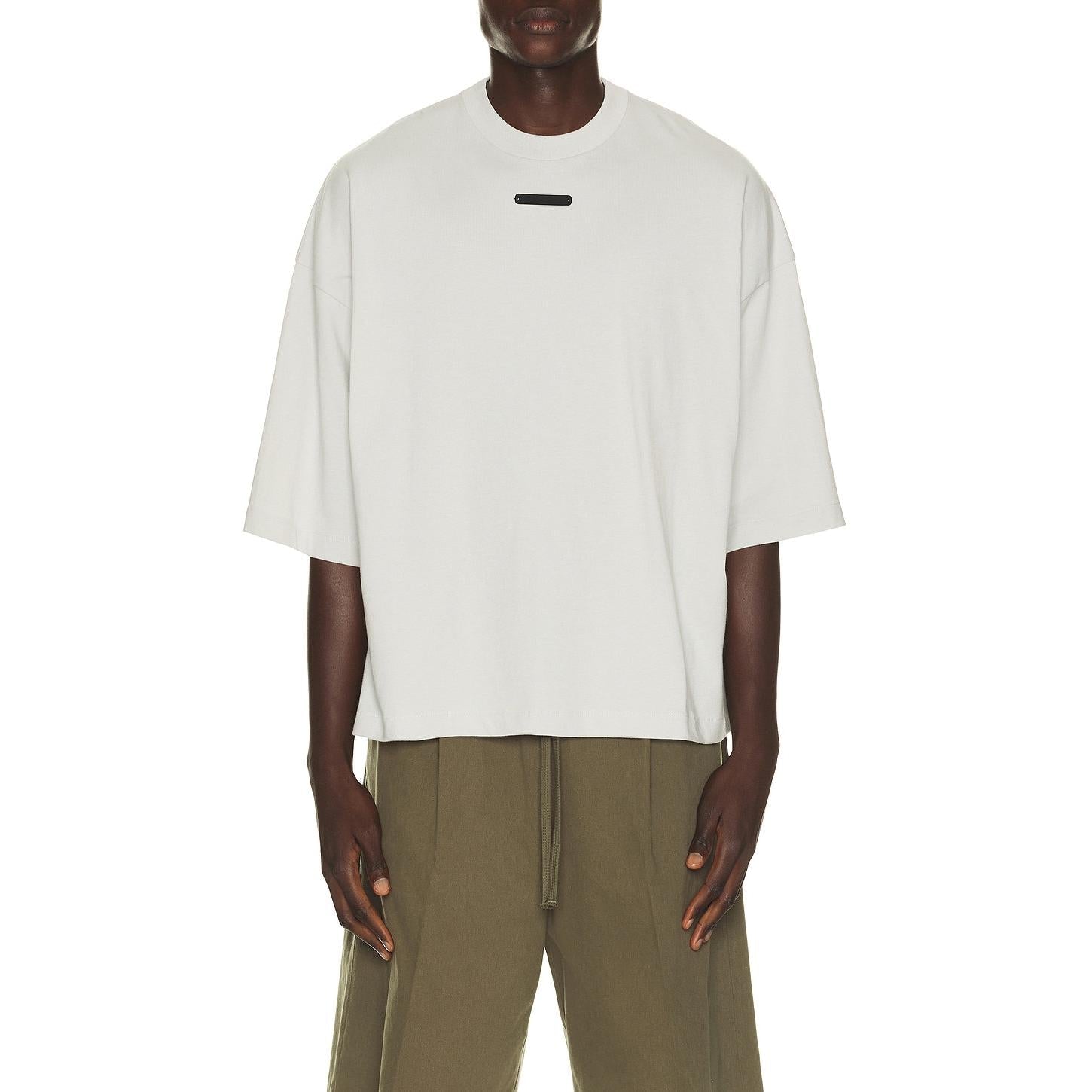 Fear of God Essentials Merch Tee Overcast - Im Your Wardrobe