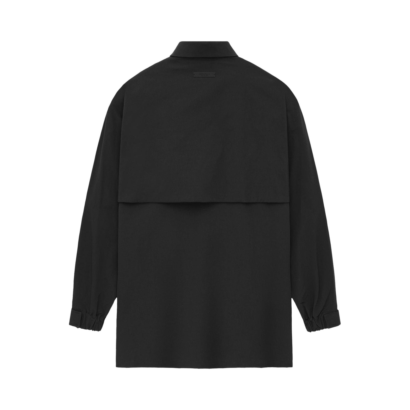 Fear of God Essentials Military Nylon Overshirt Black (FW24) - Im Your Wardrobe
