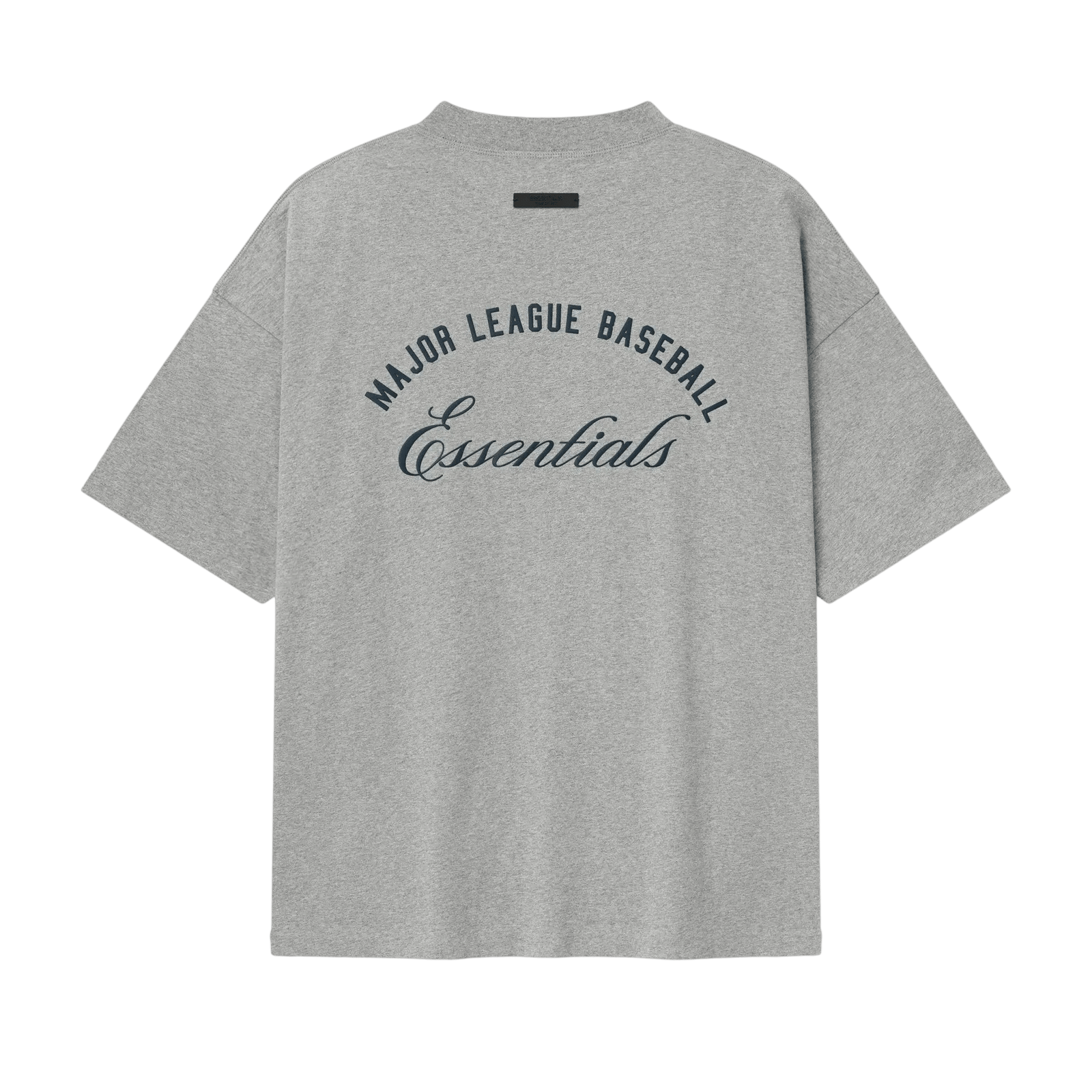 Fear of God Essentials MLB 90s Tee Concrete Heather - Im Your Wardrobe