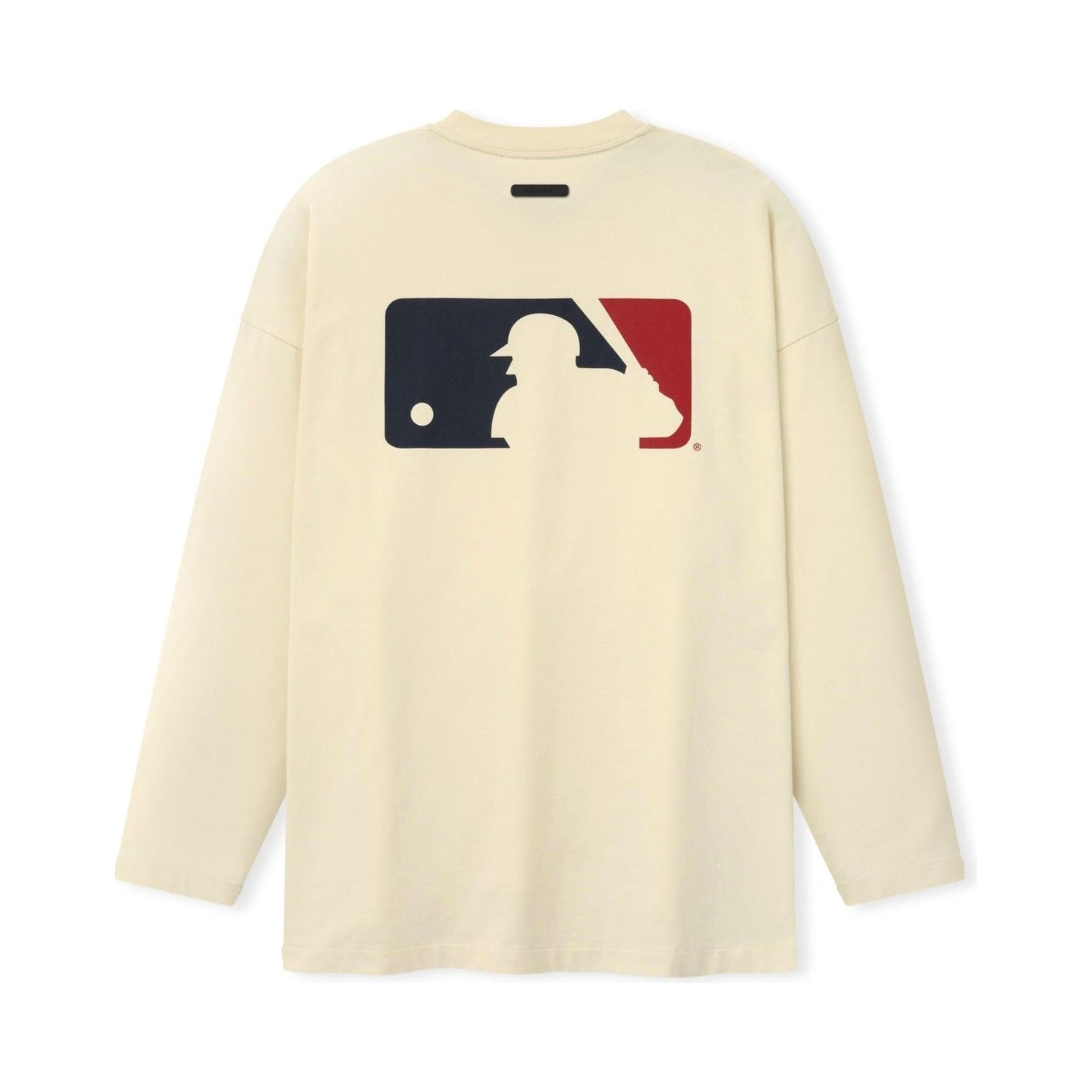 Fear of God Essentials MLB Boxy Long Sleeve Tee Oat - Im Your Wardrobe