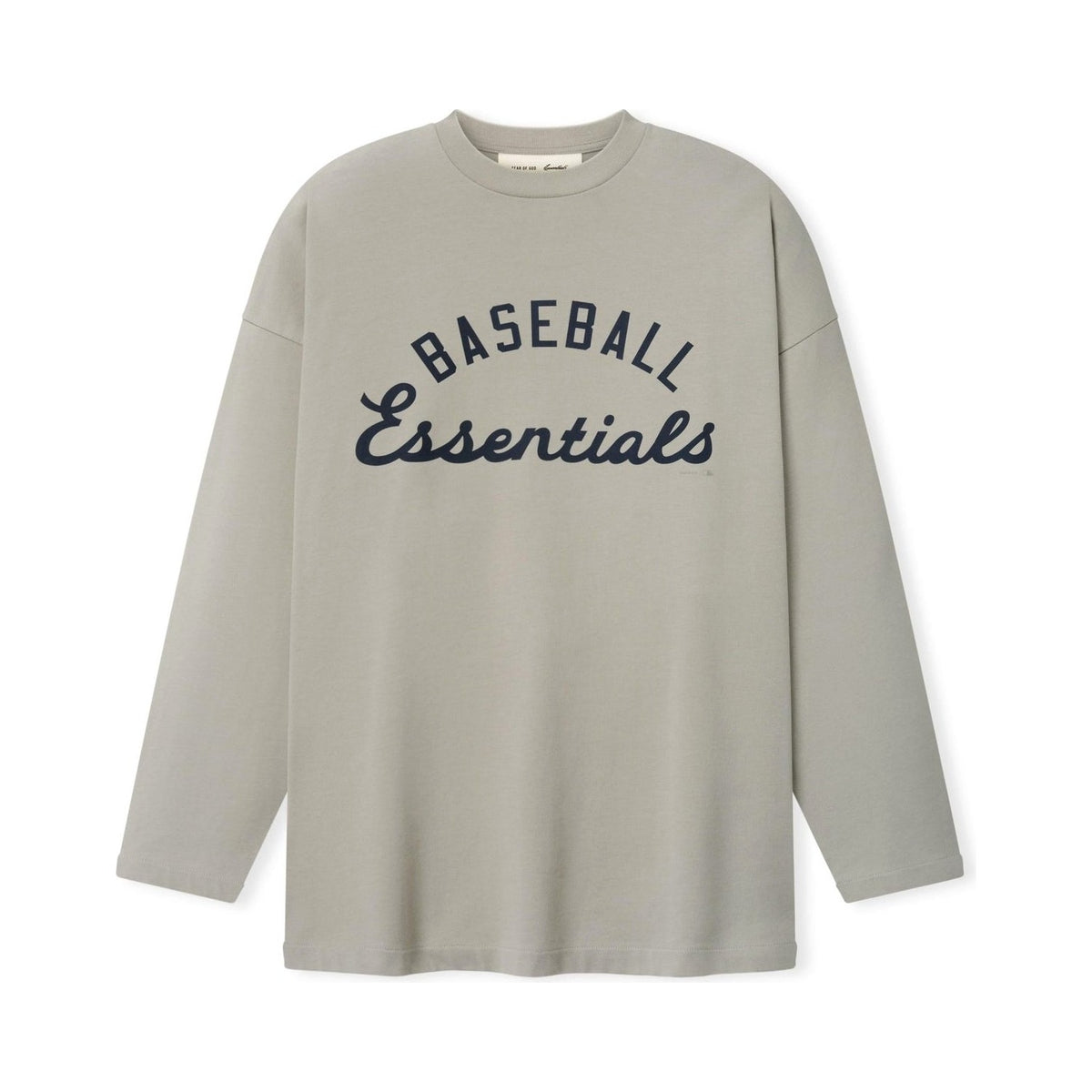 Fear of God Essentials MLB Boxy Long Sleeve Tee Seal - Im Your Wardrobe