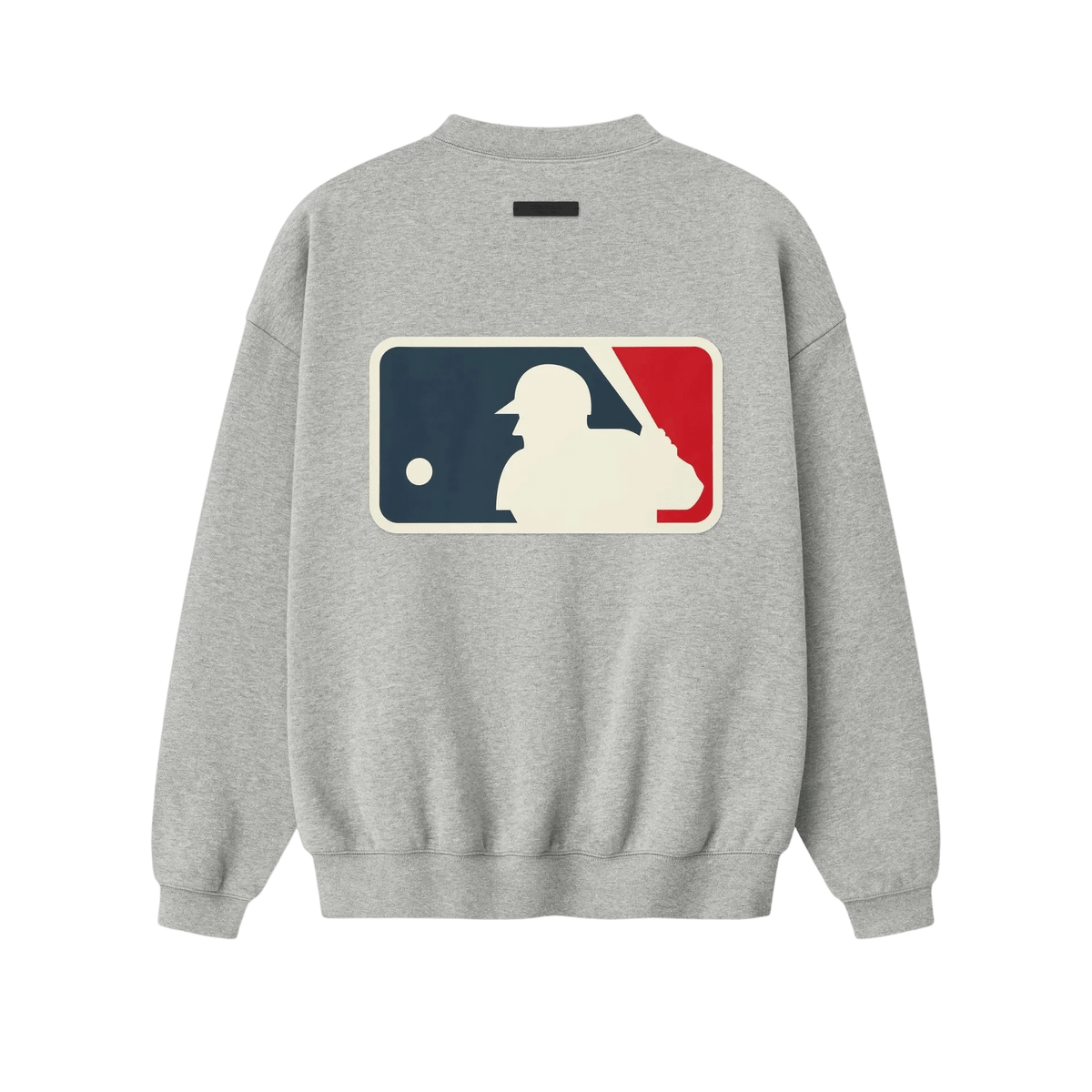 Fear of God Essentials MLB Sport Crewneck Concrete Heather - Im Your Wardrobe