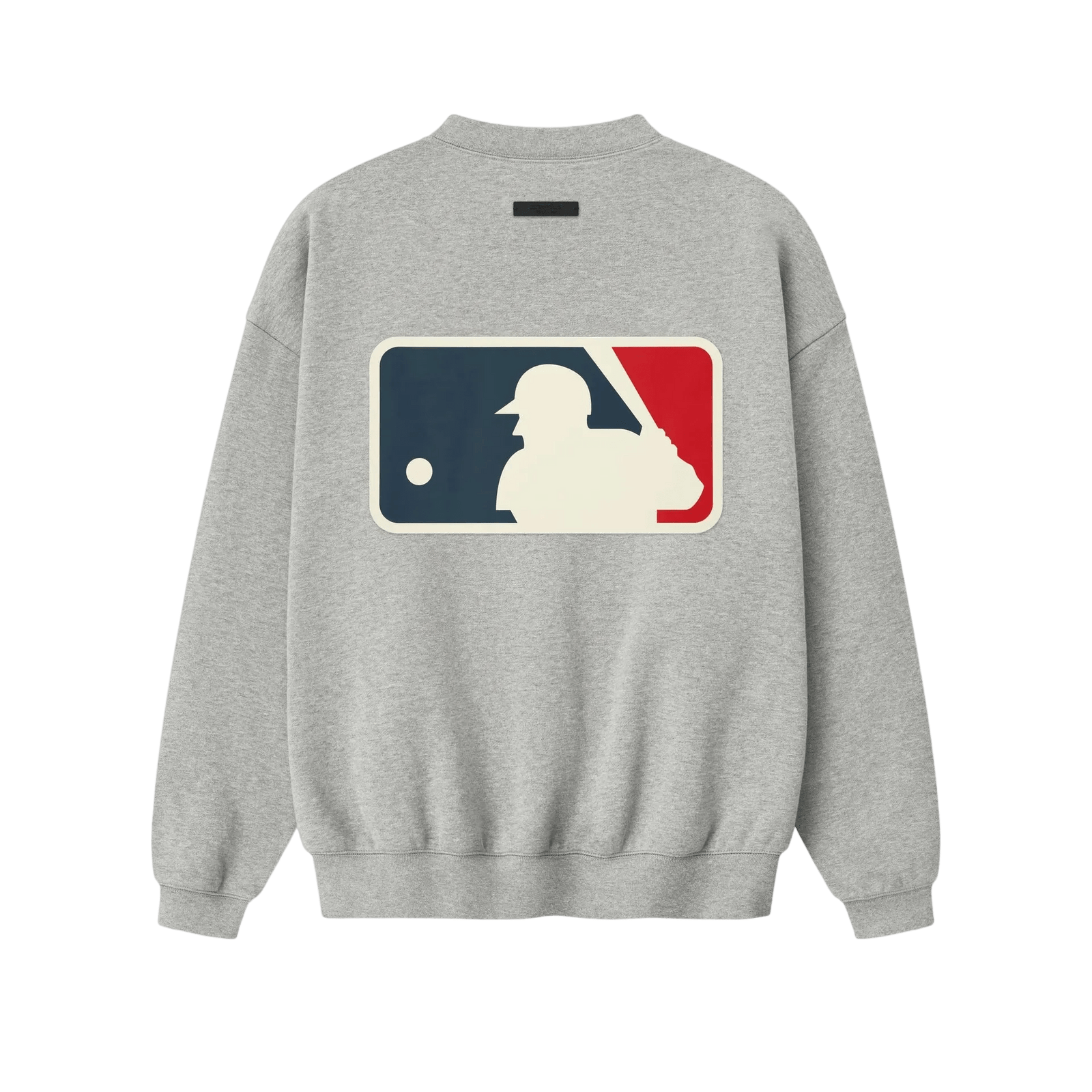 Fear of God Essentials MLB Sport Crewneck Concrete Heather - Im Your Wardrobe