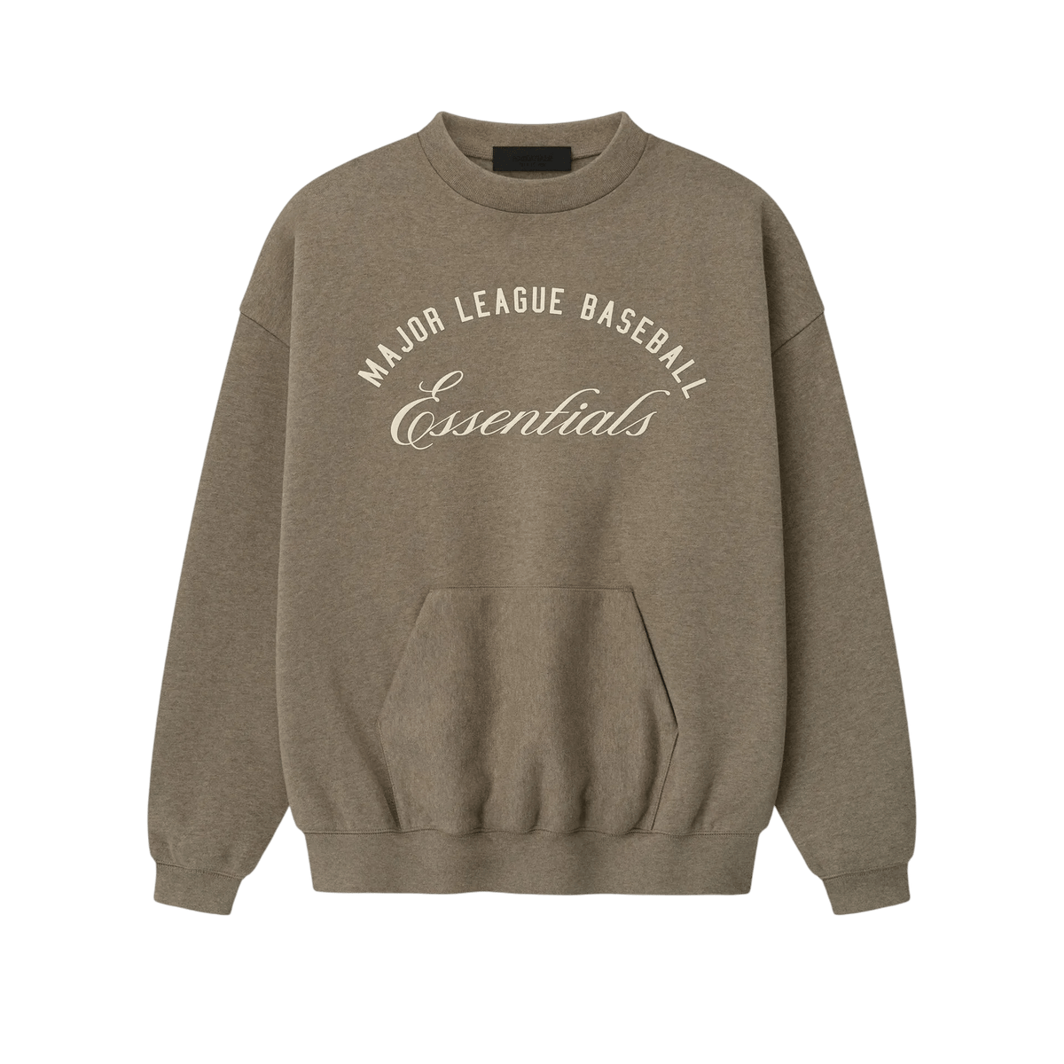 Fear of God Essentials MLB Sport Crewneck Homestead Heather - Im Your Wardrobe