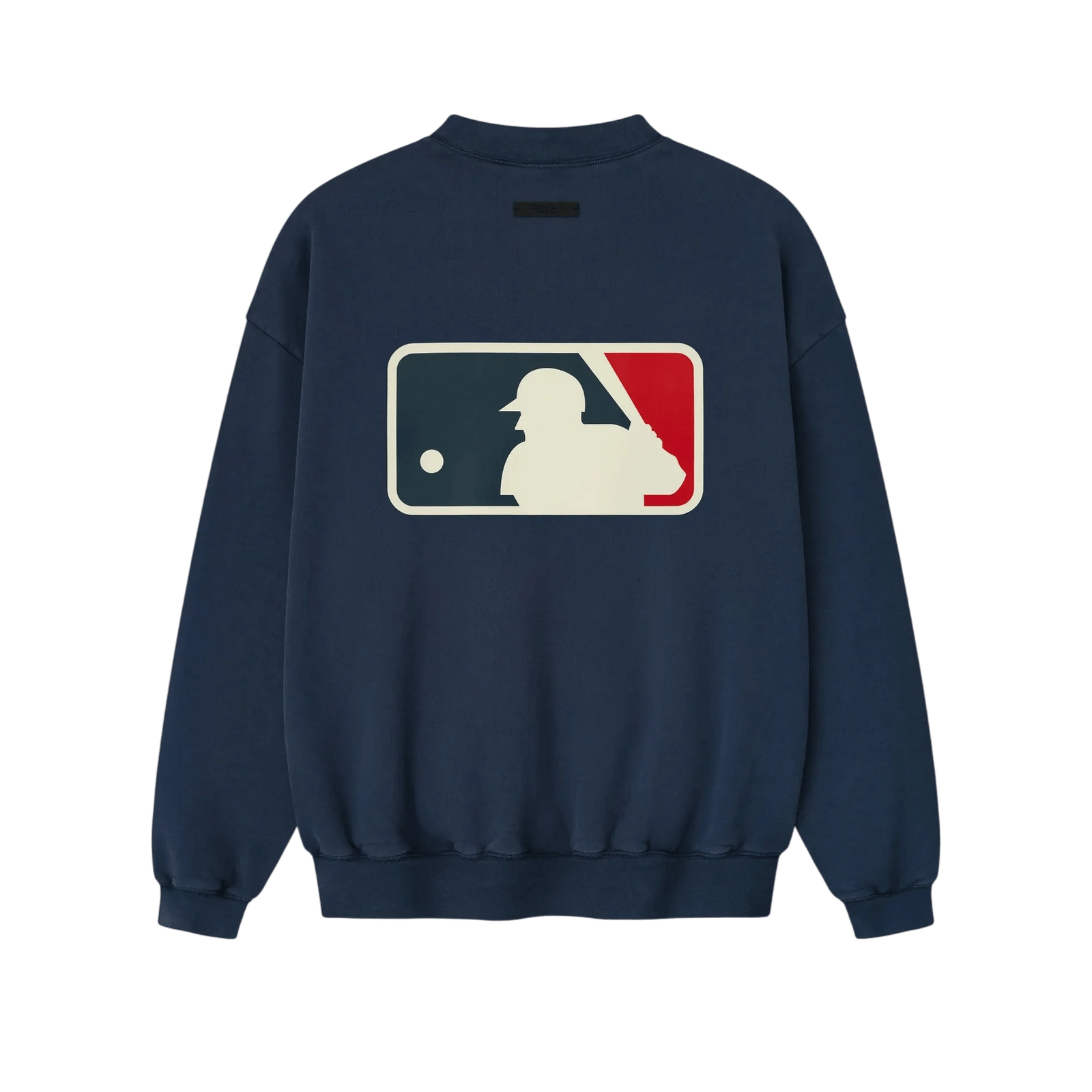 Fear of God Essentials MLB Sport Crewneck Midnight Navy - Im Your Wardrobe