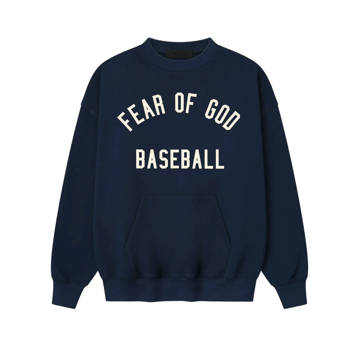 Fear of God Essentials MLB Sport Crewneck Midnight Navy - Im Your Wardrobe