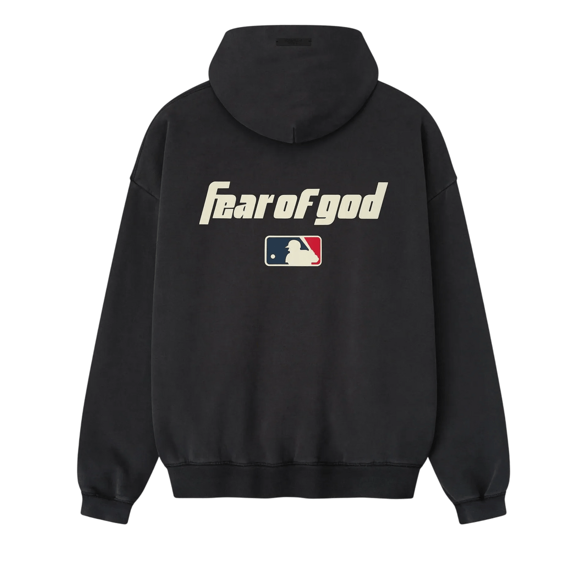 Fear of God Essentials MLB Sport Hoodie Black - Im Your Wardrobe