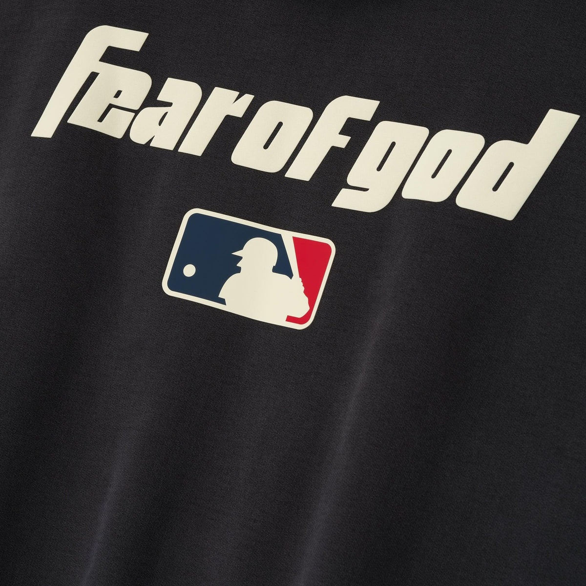 Fear of God Essentials MLB Sport Hoodie Black - Im Your Wardrobe