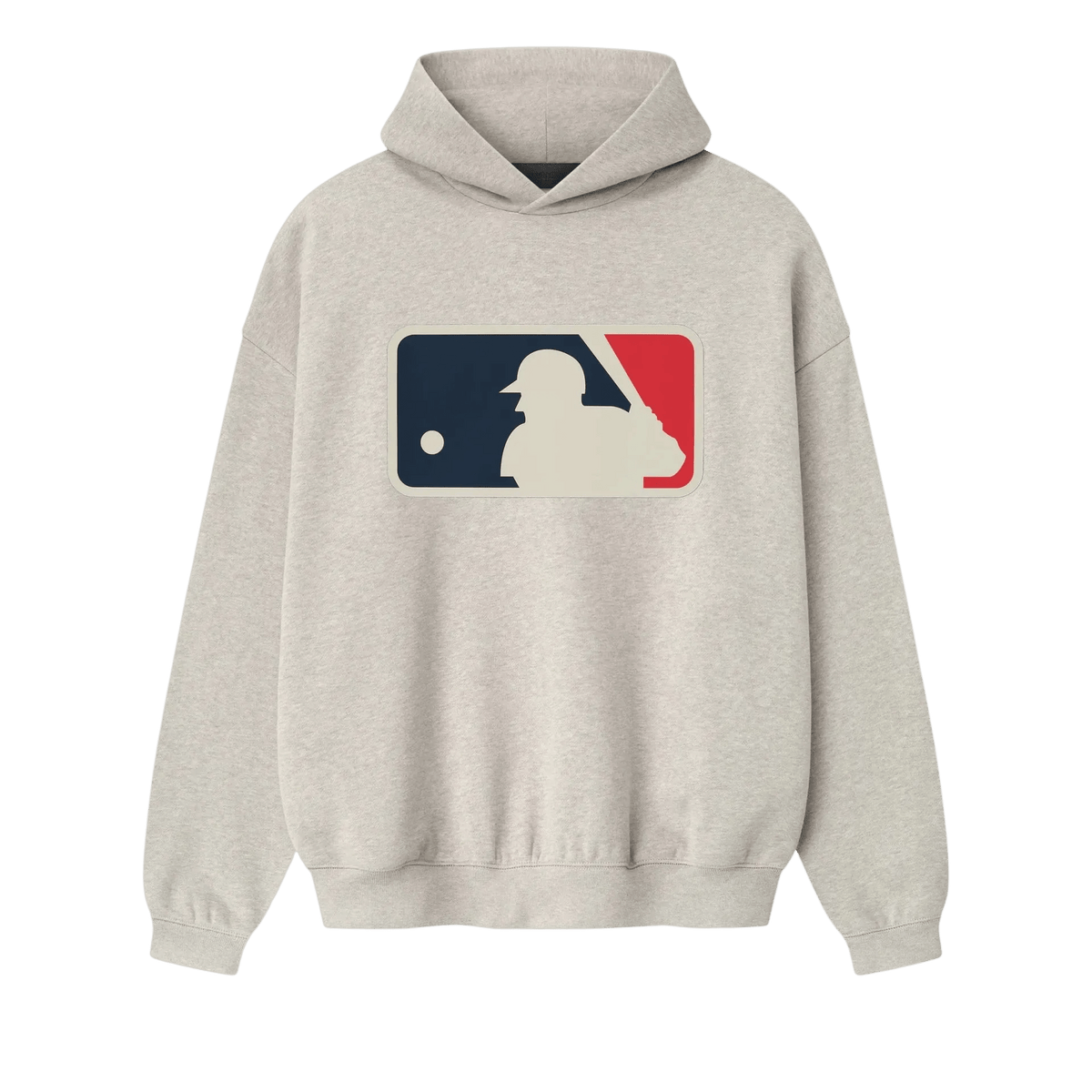 Fear of God Essentials MLB Sport Hoodie Heather Stone - Im Your Wardrobe