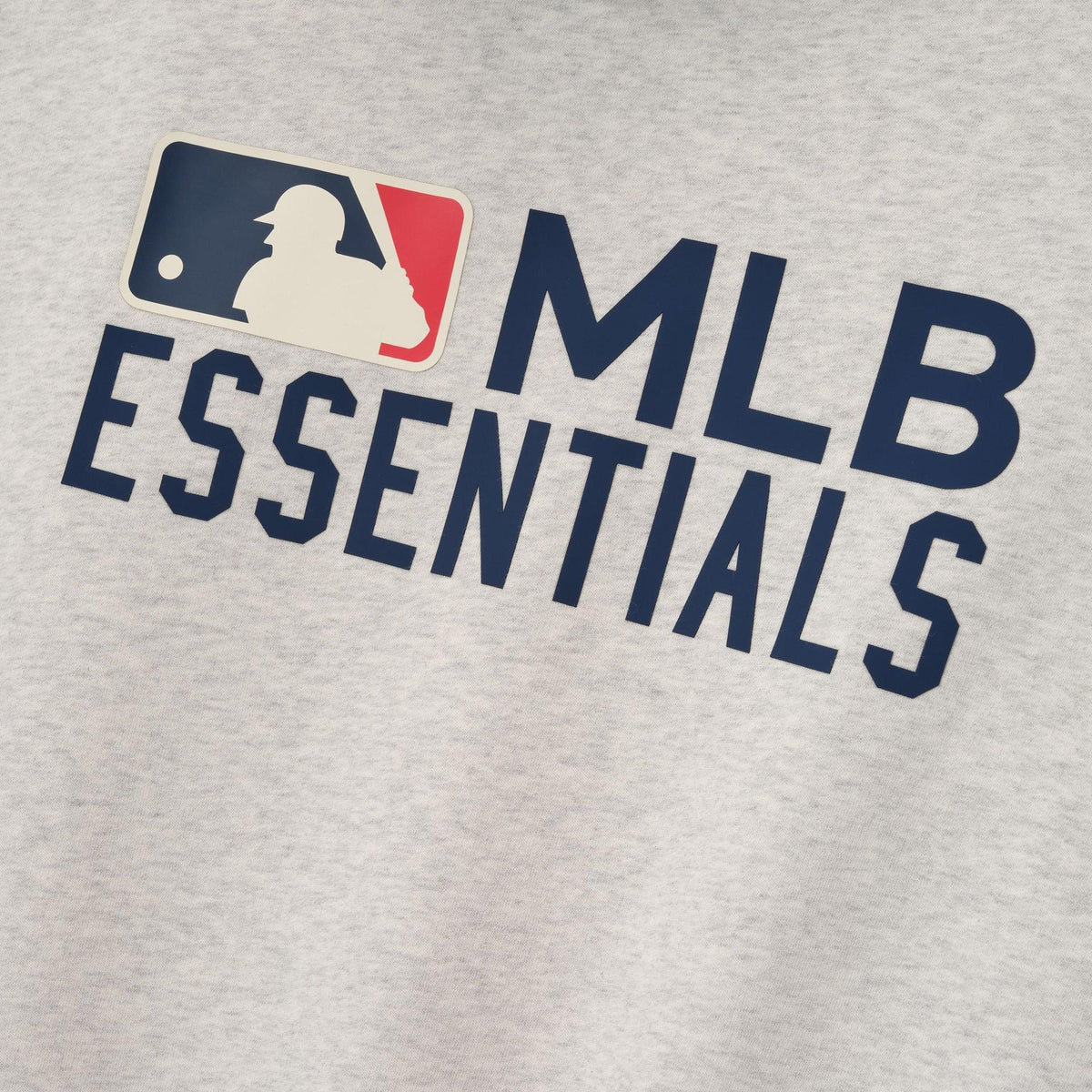 Fear of God Essentials MLB Sport Hoodie Oatmeal Heather/Midnight Navy - Im Your Wardrobe