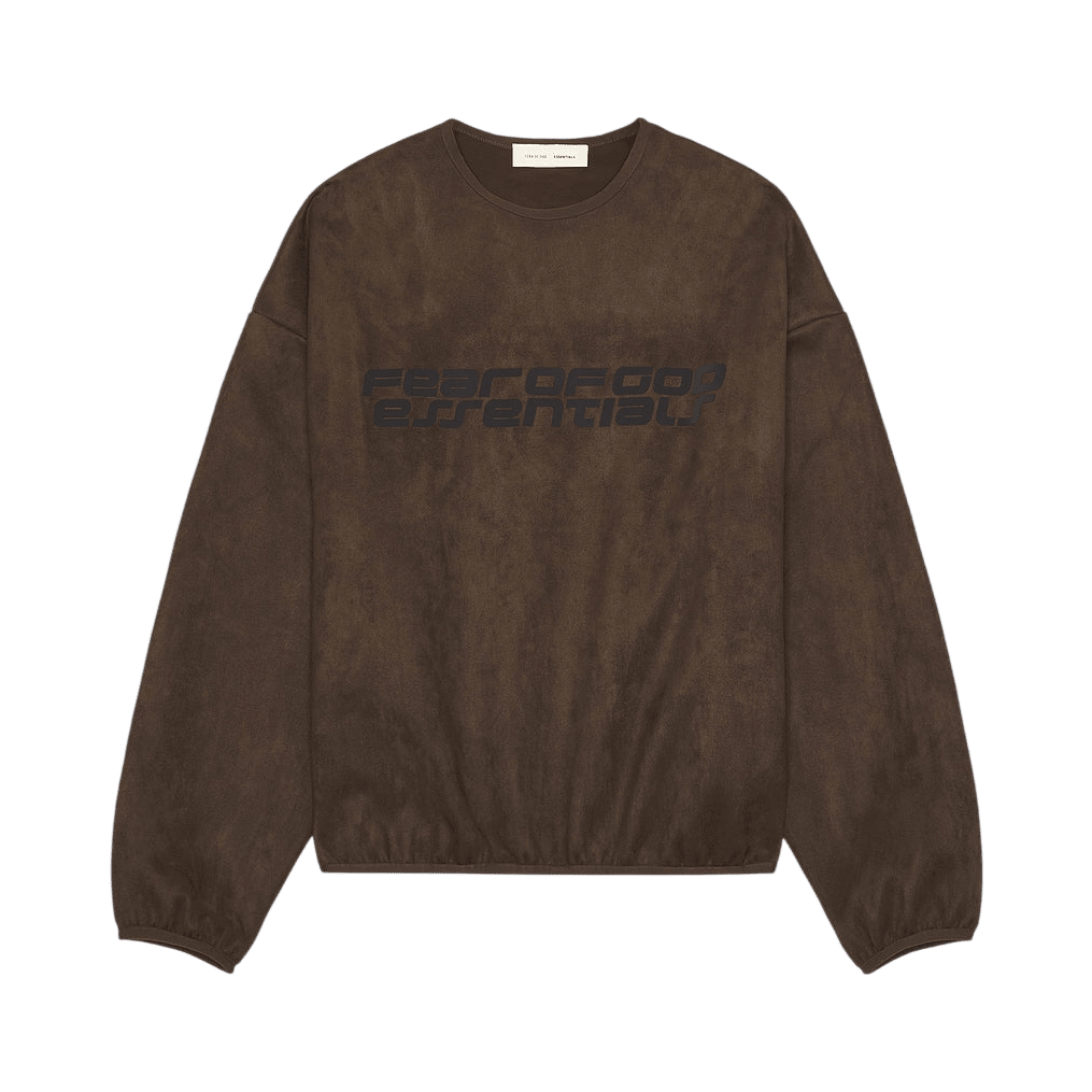 Fear of God Essentials Modern Crewneck Sweatshirt Brown - Im Your Wardrobe