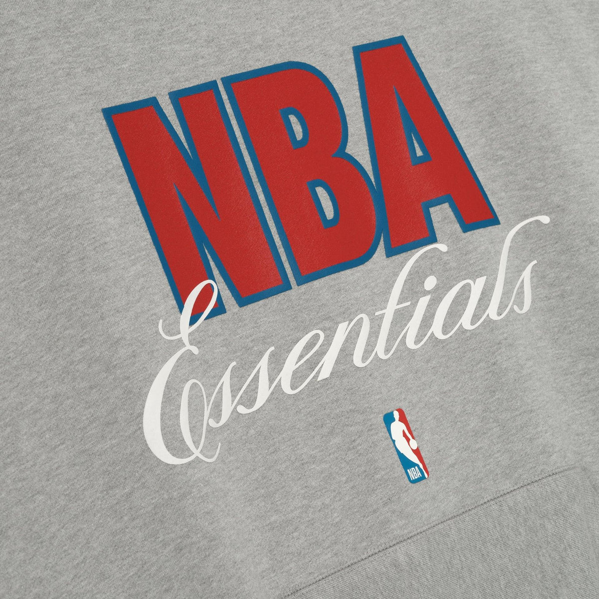 Fear of God Essentials NBA 90s Crewneck Sweatshirt Concrete Heather - Im Your Wardrobe