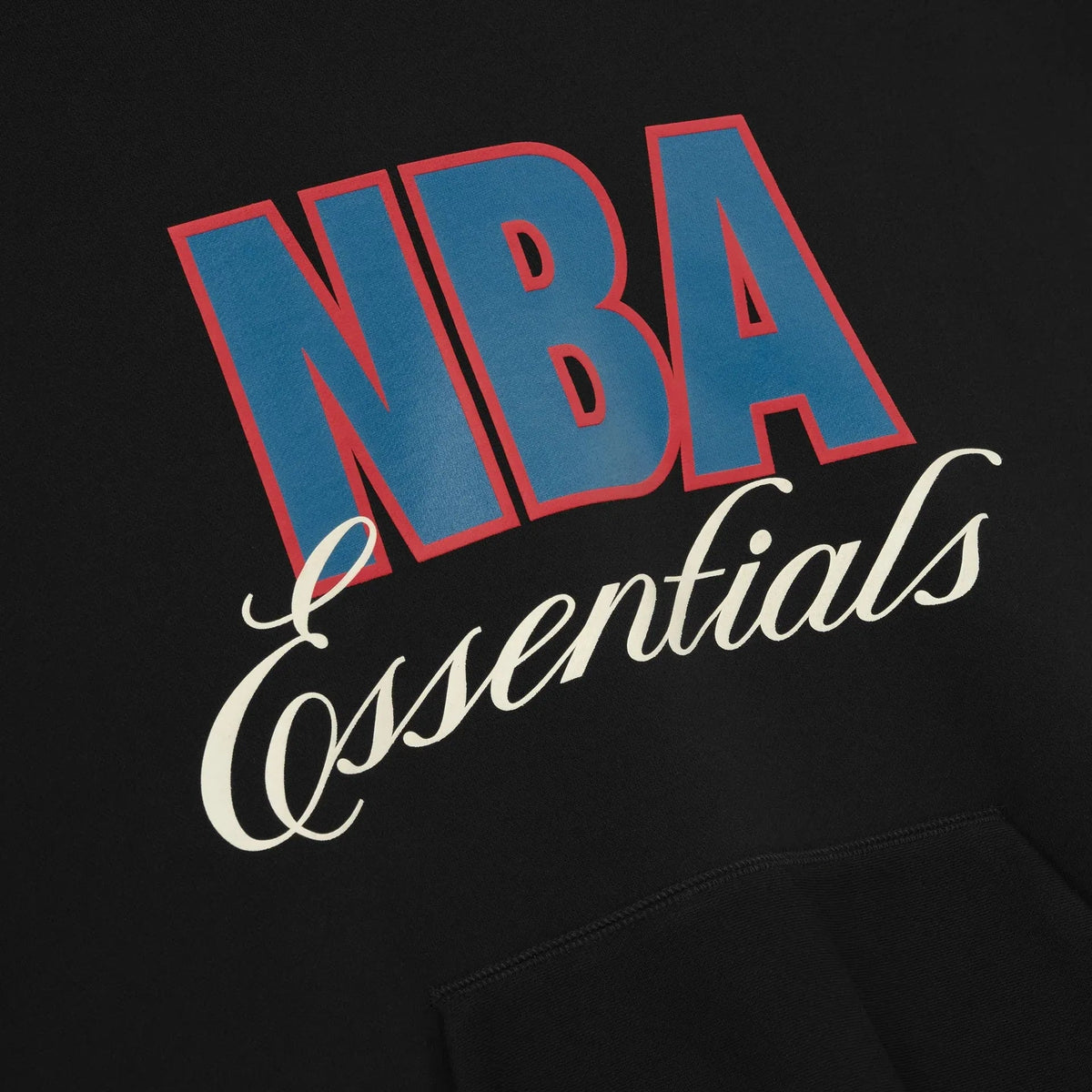 Fear of God Essentials NBA 90s Hoodie Black - Im Your Wardrobe