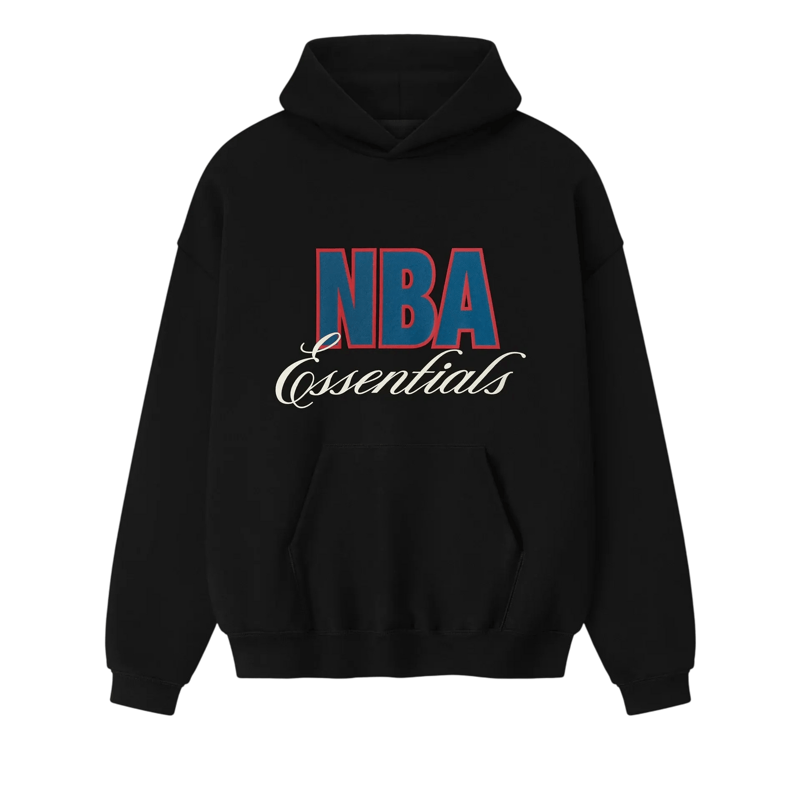 Fear of God Essentials NBA 90s Hoodie Black - Im Your Wardrobe