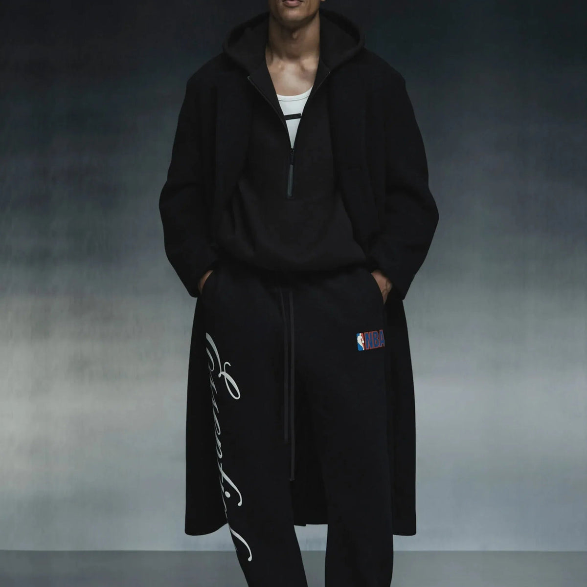 Fear of God Essentials NBA Flare Sweatpant Black - Im Your Wardrobe