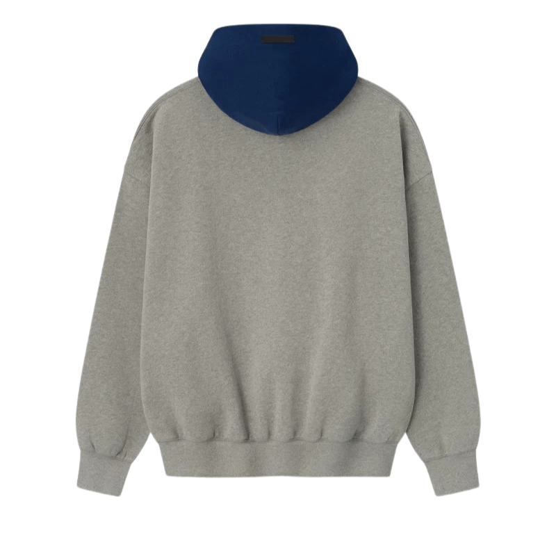 Fear of God Essentials NBA Sport Hoodie Concrete Heather/Estate Blue - Im Your Wardrobe