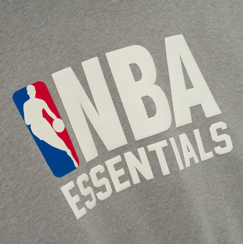 Fear of God Essentials NBA Sport Hoodie Concrete Heather/Estate Blue - Im Your Wardrobe