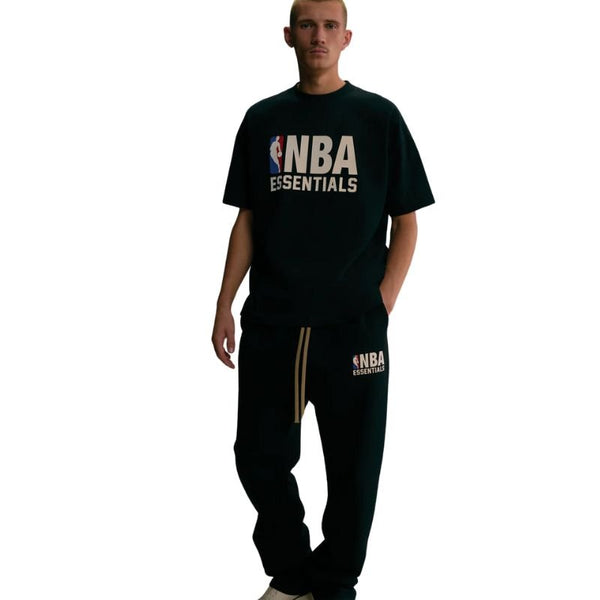 Unisex Chicago Bulls Fear of God Black NBA x ESSENTIALS T-Shirt