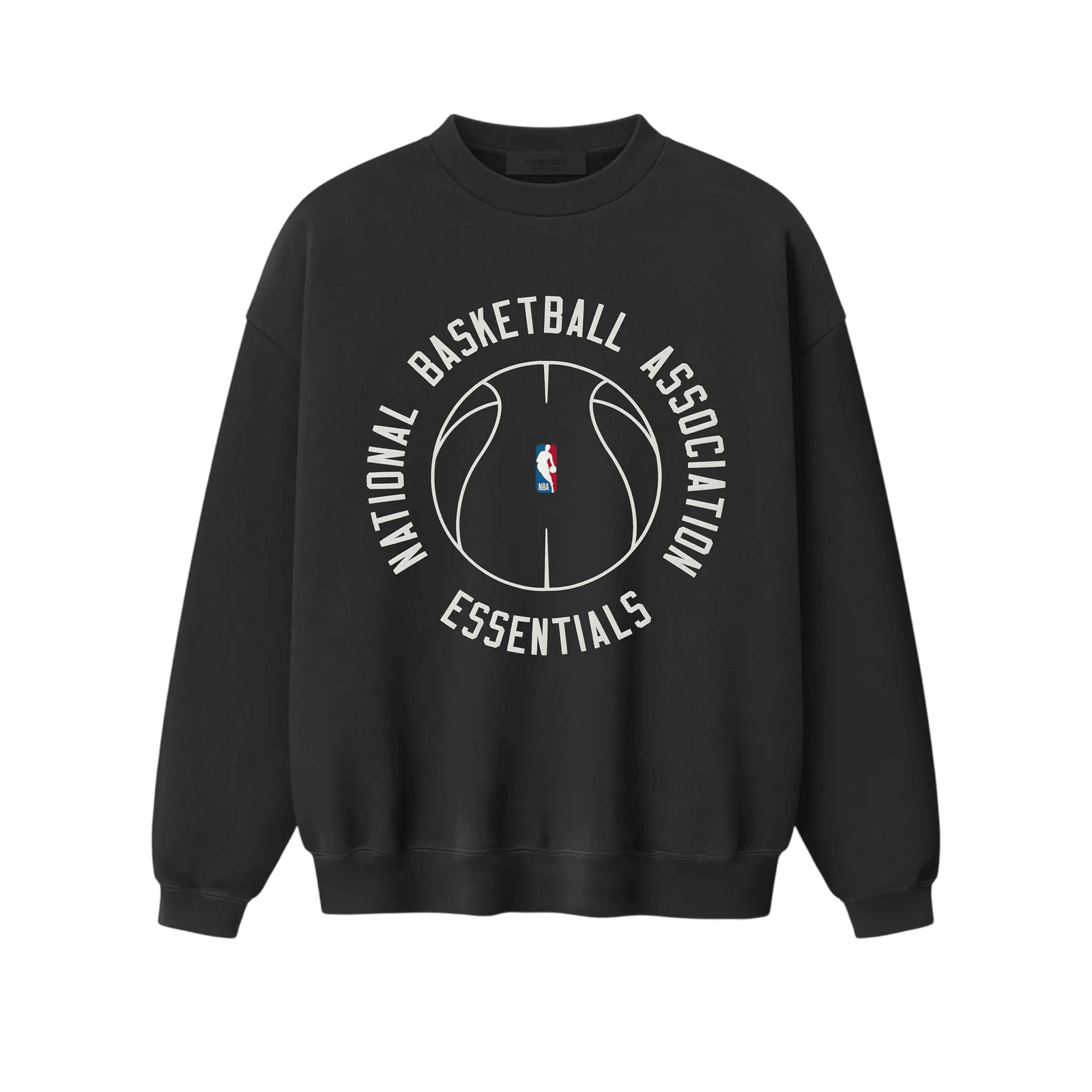 Fear Of God Essentials NBA X Barkley Hendricks 90s Crewneck Faded Black - Im Your Wardrobe