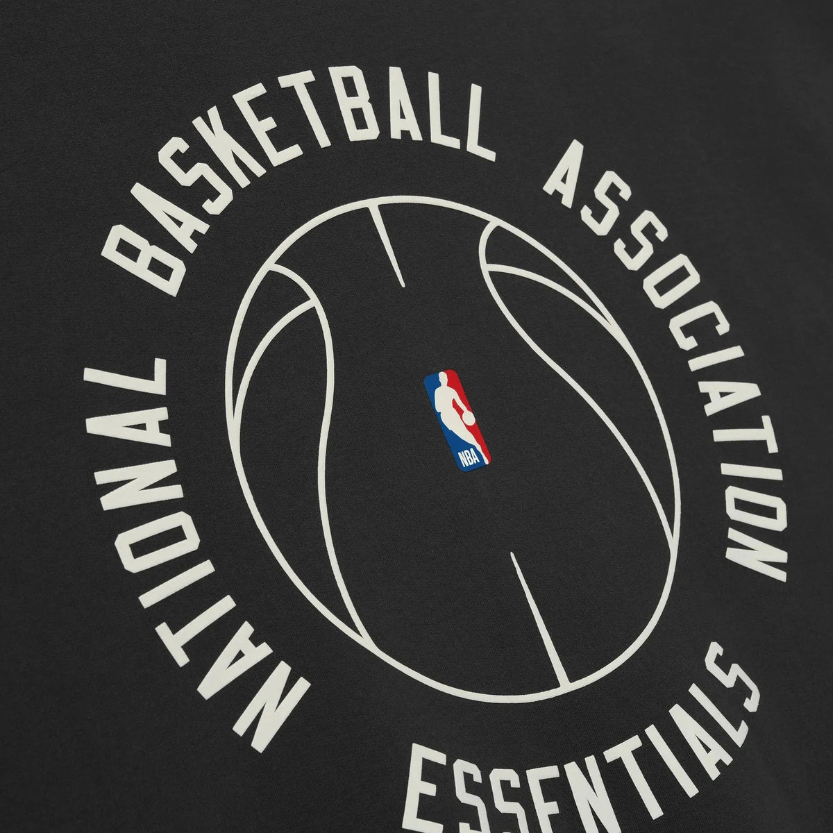 Fear Of God Essentials NBA X Barkley Hendricks 90s Crewneck Faded Black - Im Your Wardrobe