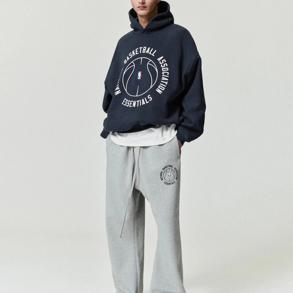 Fear Of God Essentials NBA X Barkley Hendricks 90s Hoodie Faded Black - Im Your Wardrobe