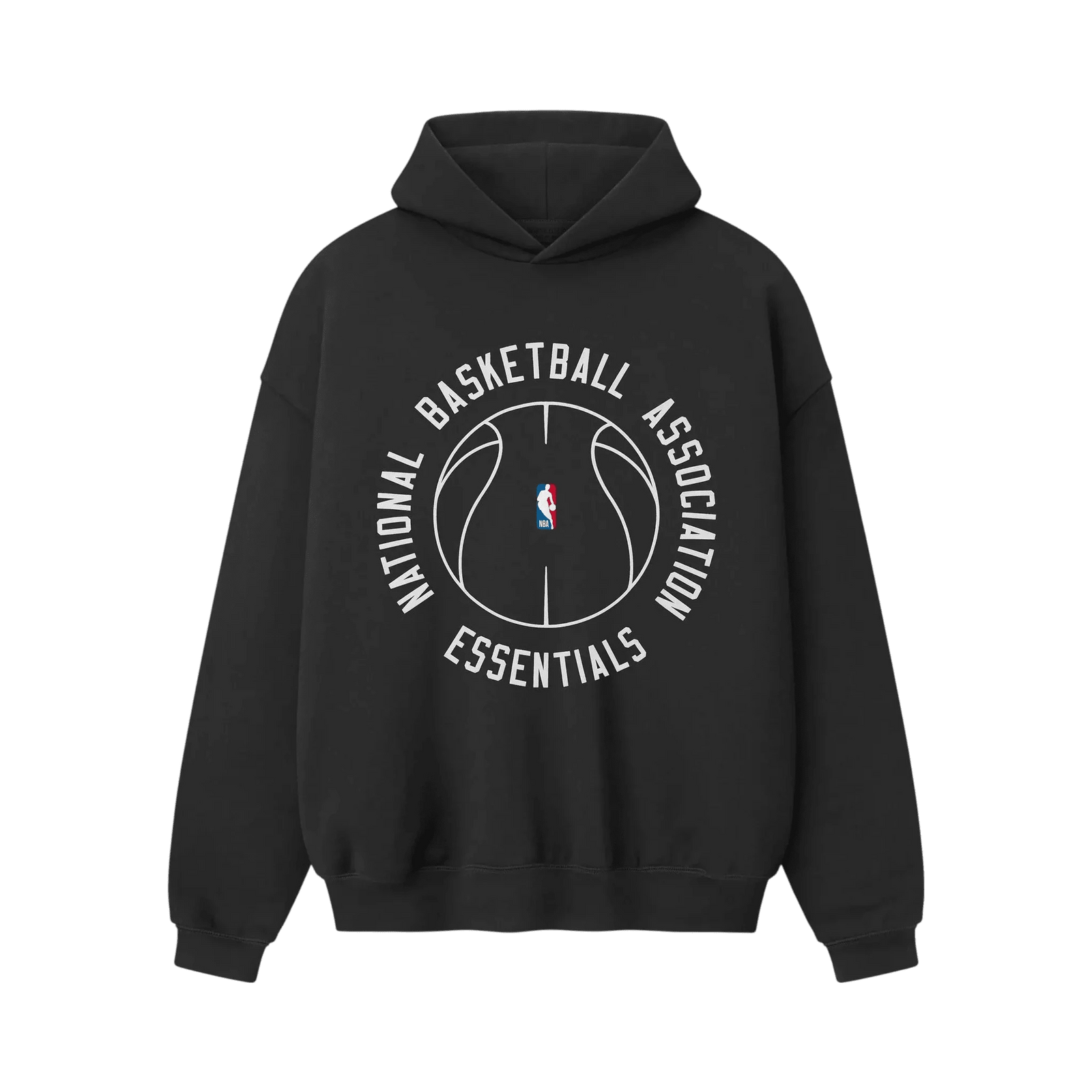 Fear Of God Essentials NBA X Barkley Hendricks 90s Hoodie Faded Black - Im Your Wardrobe