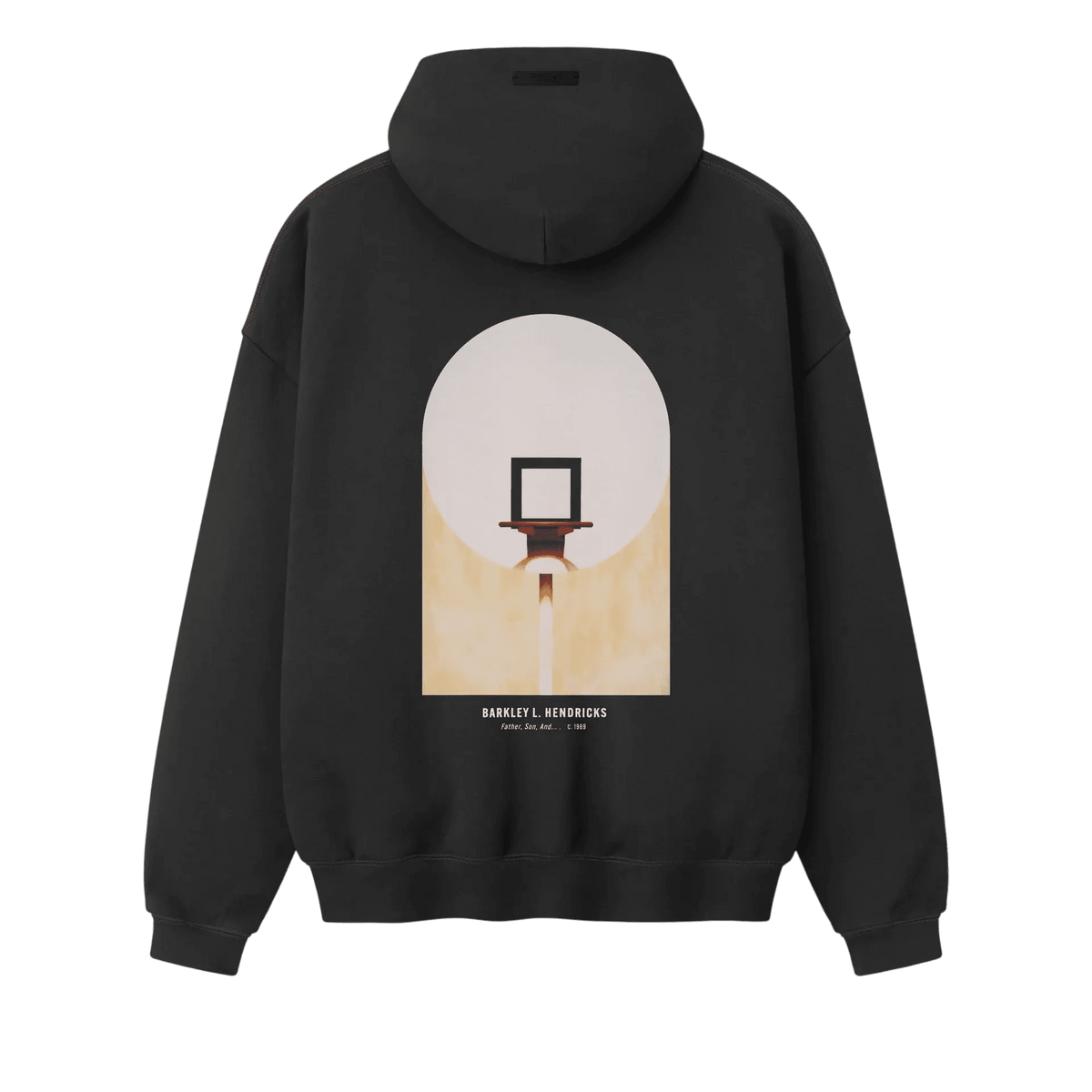Fear Of God Essentials NBA X Barkley Hendricks 90s Hoodie Faded Black - Im Your Wardrobe
