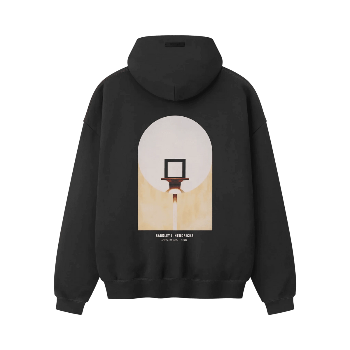 Fear Of God Essentials NBA X Barkley Hendricks 90s Hoodie Faded Black - Im Your Wardrobe