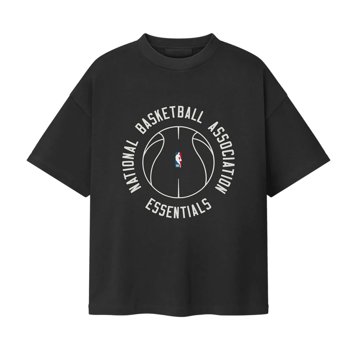 Fear Of God Essentials NBA X Barkley Hendricks 90s Tee Faded Black - Im Your Wardrobe