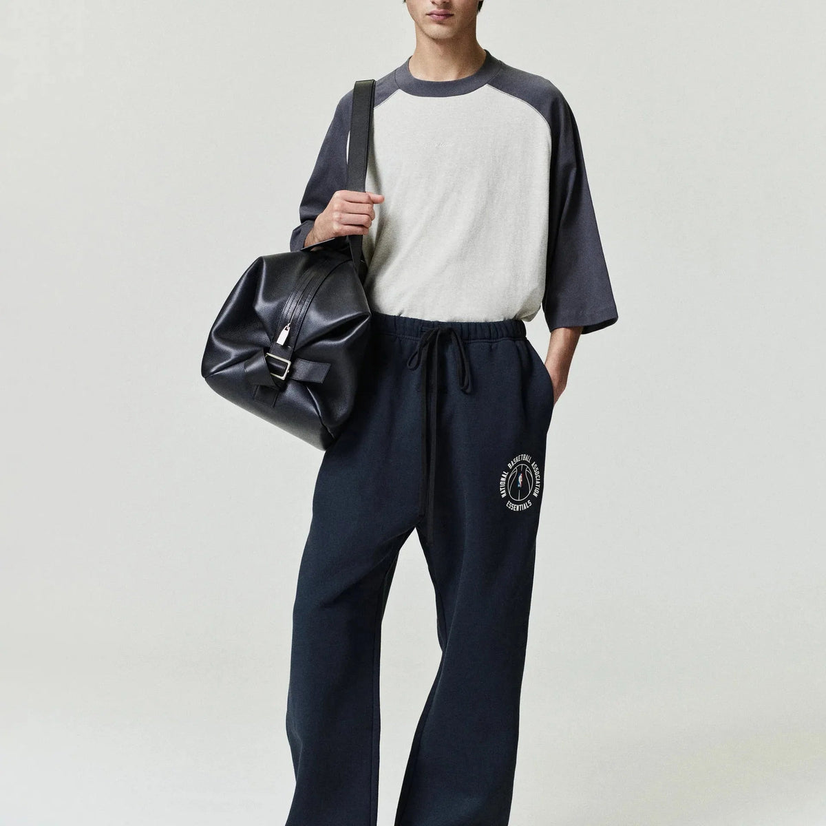 Fear Of God Essentials NBA X Barkley Hendricks Tearaway Sweatpant Faded Black - Im Your Wardrobe