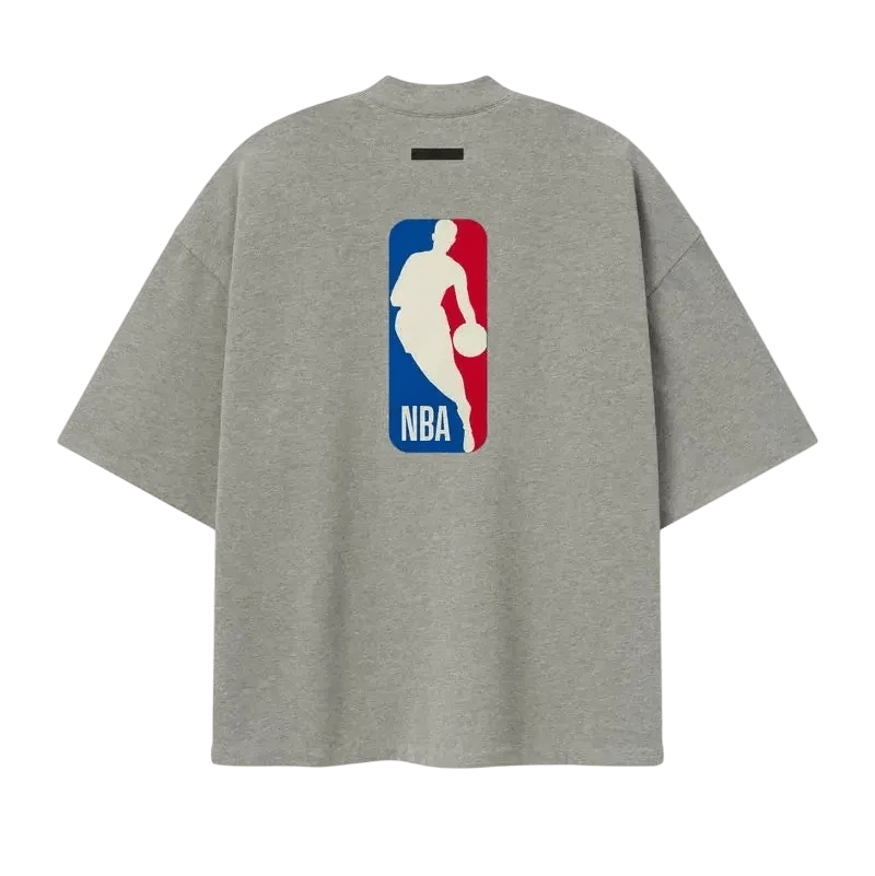 Fear of God Essentials NBA Zip Up Jacket Concrete Heather - Im Your Wardrobe