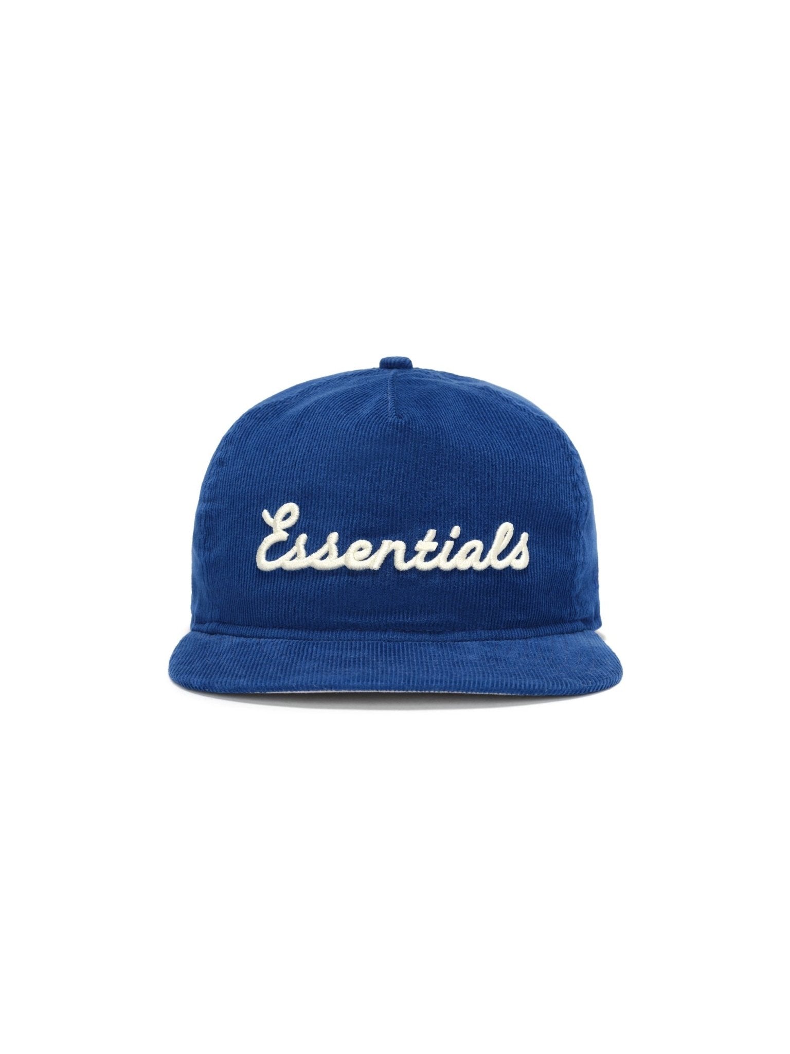 Fear of God Essentials New Era 19TWENTY Dodgers Corduroy Snapback Cap Blue - Im Your Wardrobe