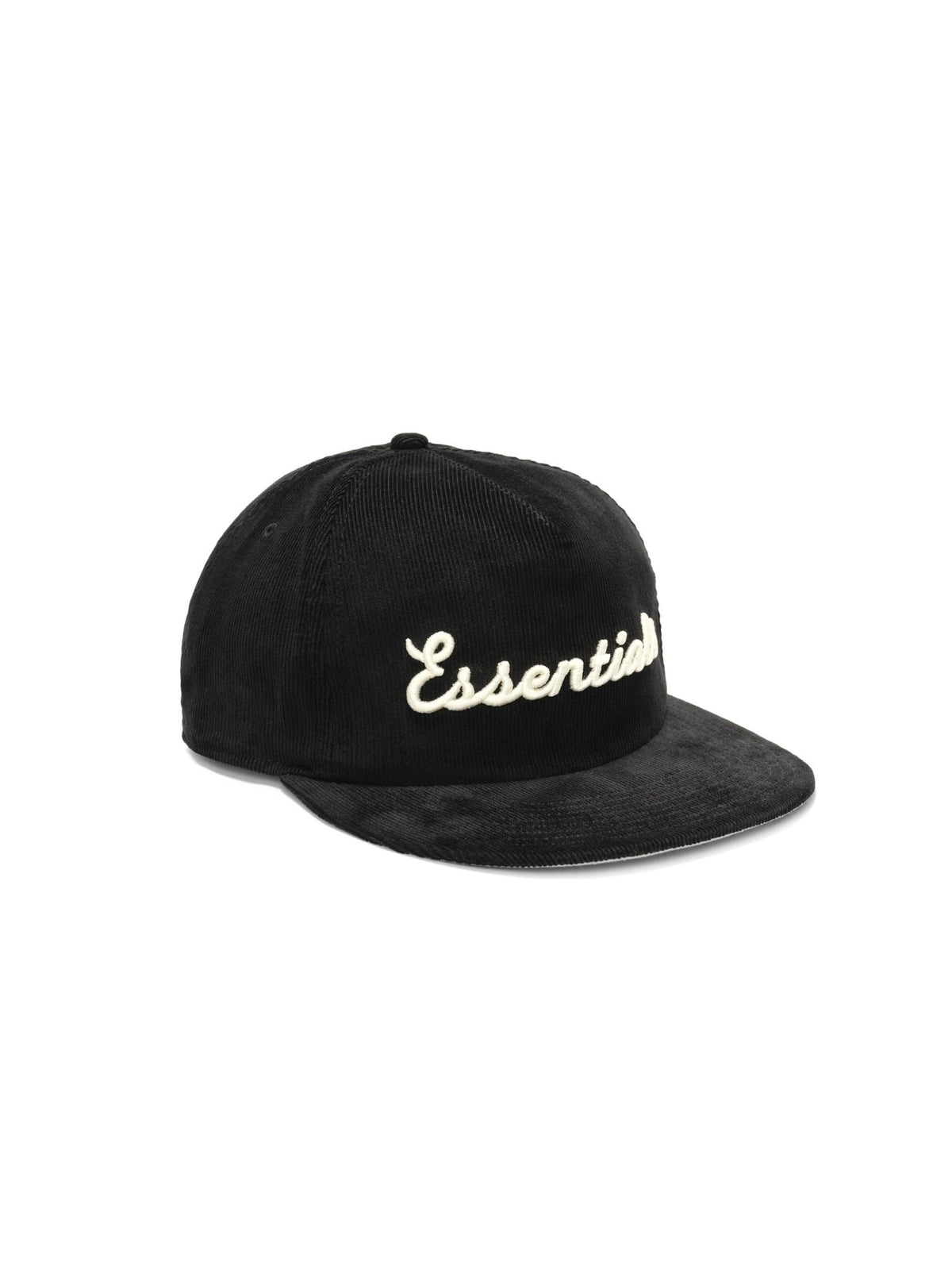 Fear of God Essentials New Era 19TWENTY MLB Corduroy Snapback Cap Black - Im Your Wardrobe