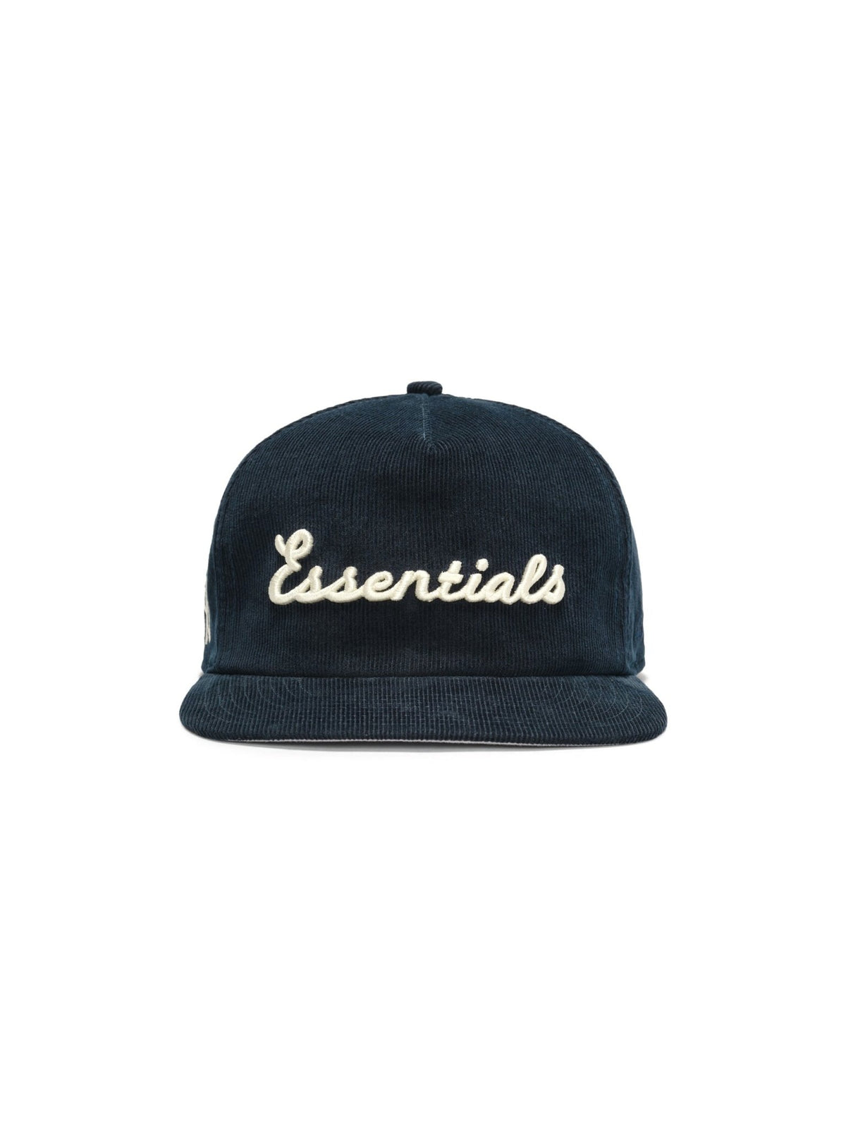 Fear of God Essentials New Era 19TWENTY Yankees Corduroy Snapback Cap Navy - Im Your Wardrobe