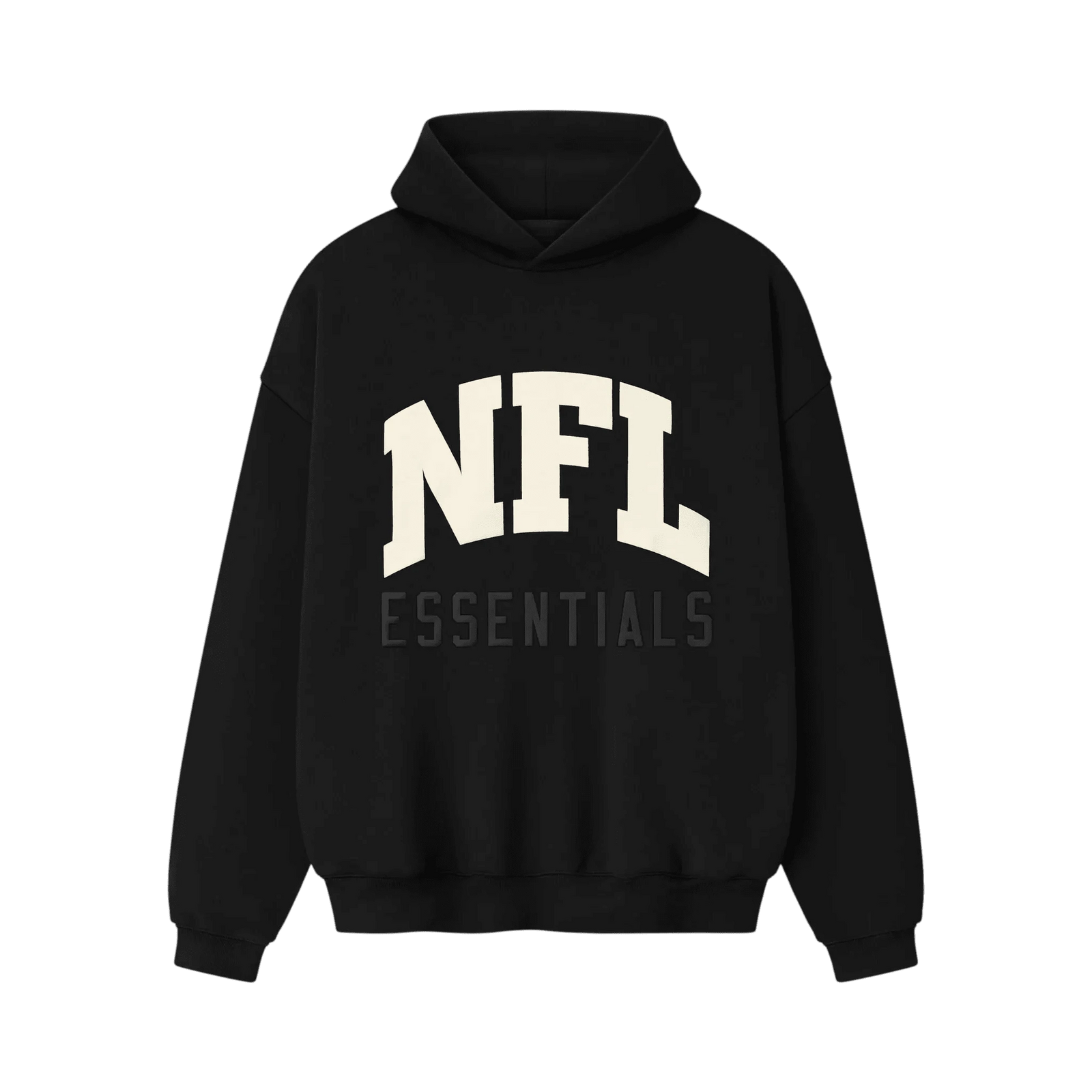 Fear of God Essentials NFL Sport Hoodie Black - Im Your Wardrobe