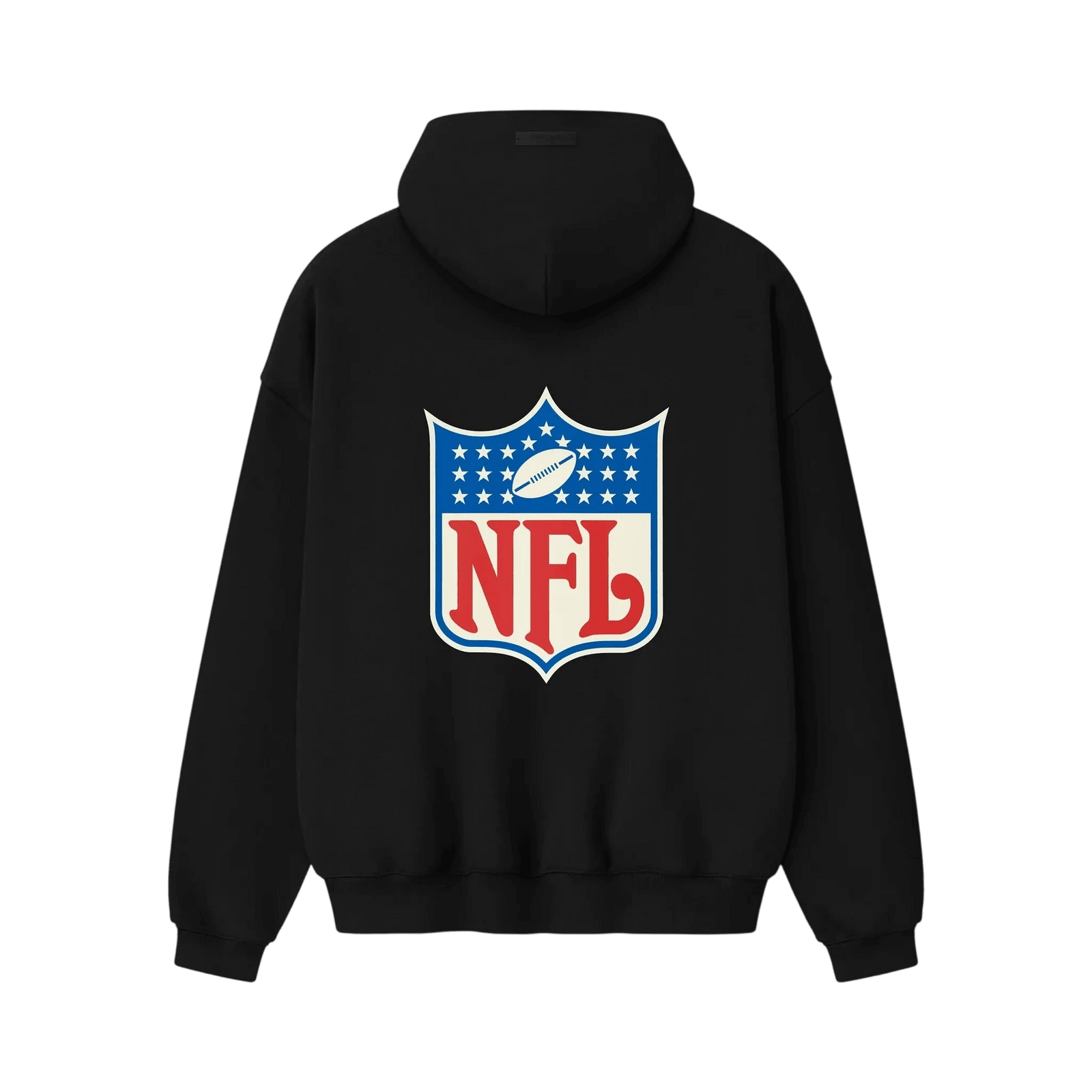 Fear of God Essentials NFL Sport Hoodie Black - Im Your Wardrobe