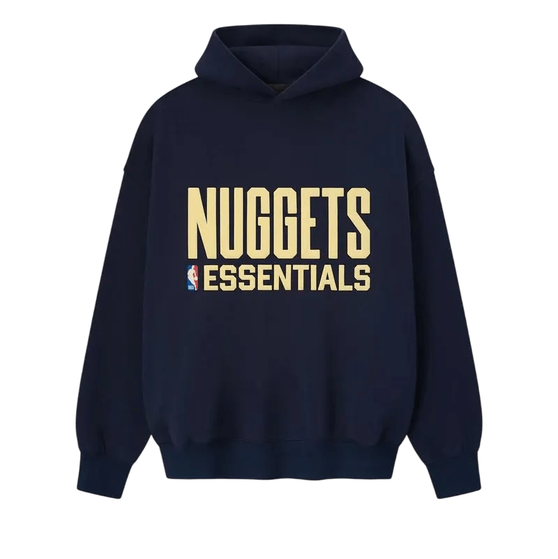 Fear of God Essentials Nuggets Sport Hoodie Midnigth Navy - Im Your Wardrobe