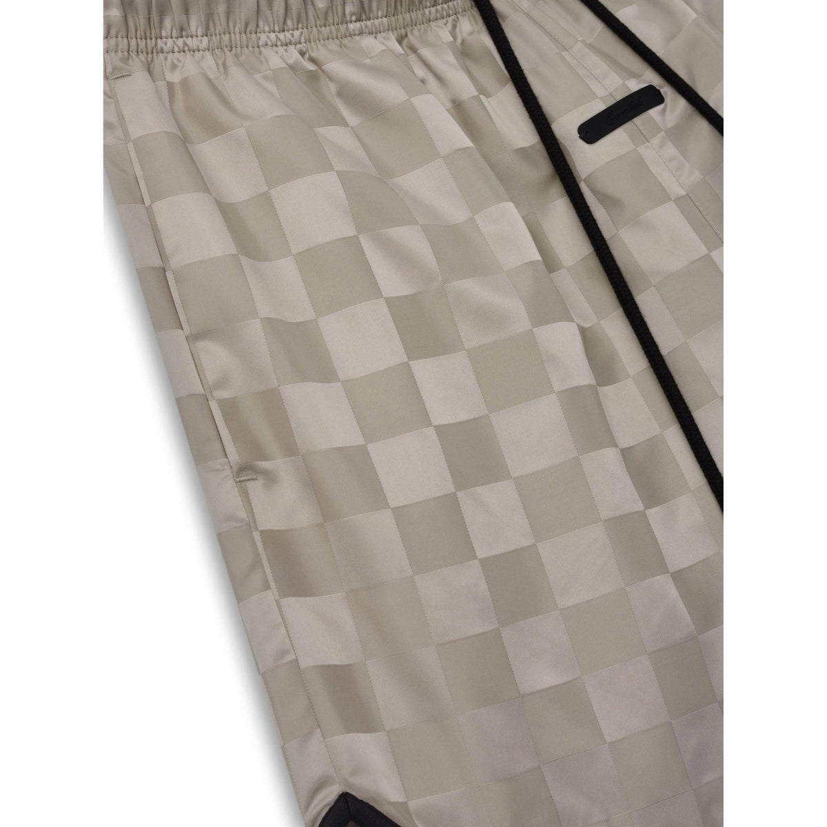 Fear of God Essentials Nylon Checkered Gym Short Seal - Im Your Wardrobe