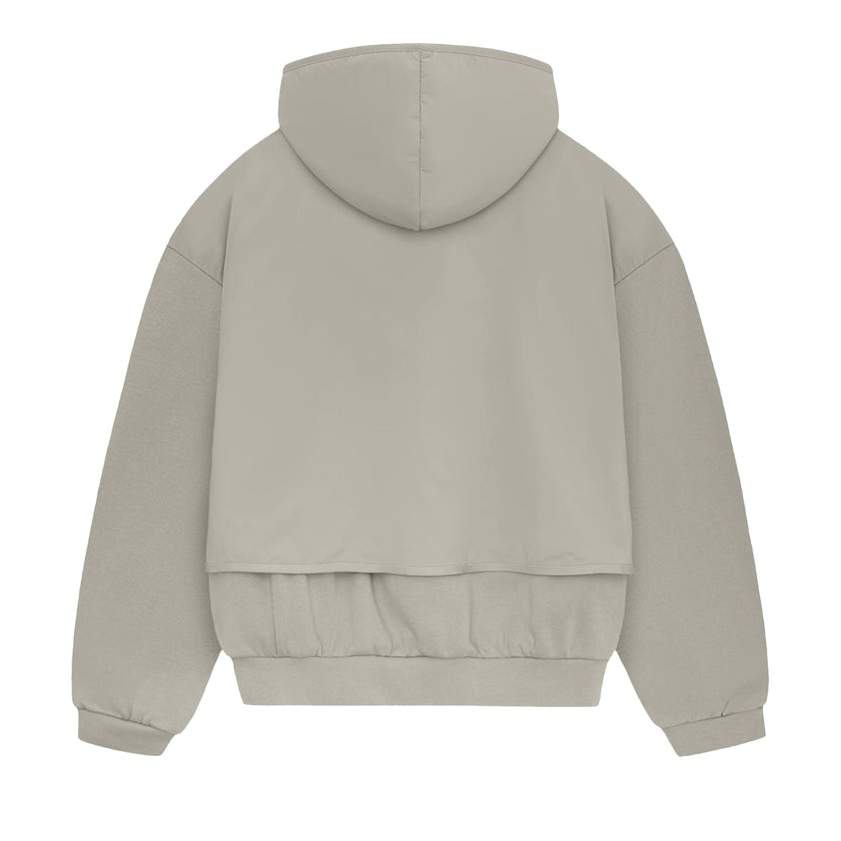 Fear of God Essentials Nylon Fleece Hooded Sweater Seal/Seal (SS24) - Im Your Wardrobe