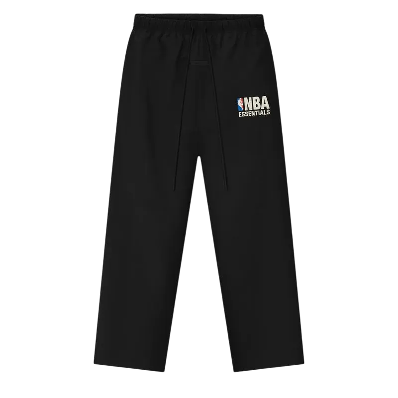 Fear of God Essentials Nylon NBA Tearaway Pant Black - Im Your Wardrobe
