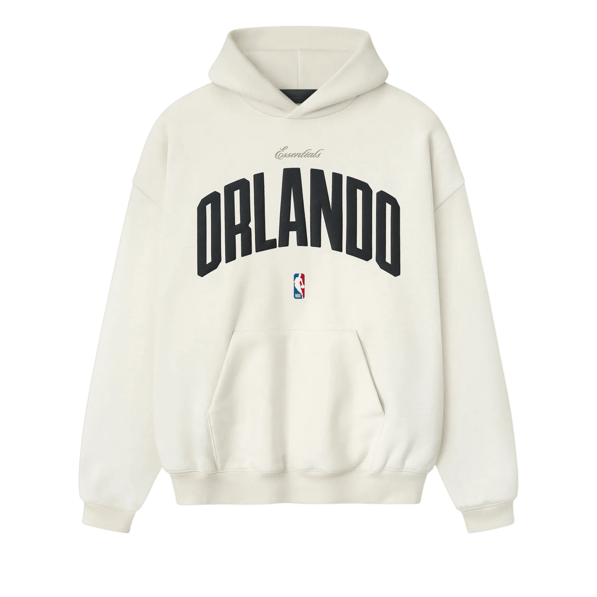 Fear of God Essentials Orlando Magic 90s Hoodie Cream White - Im Your Wardrobe