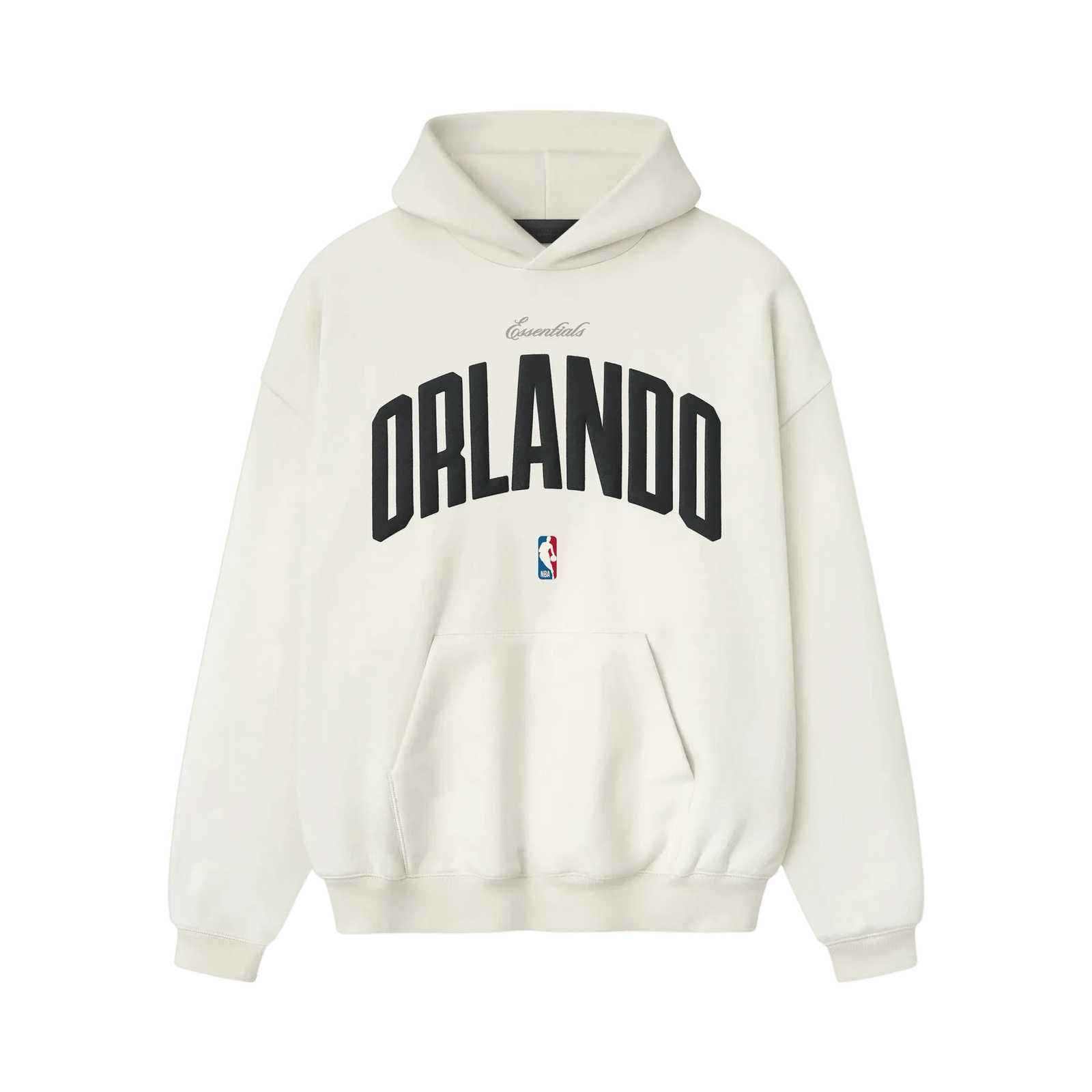 Fear of God Essentials Orlando Magic 90s Hoodie Cream White - Im Your Wardrobe